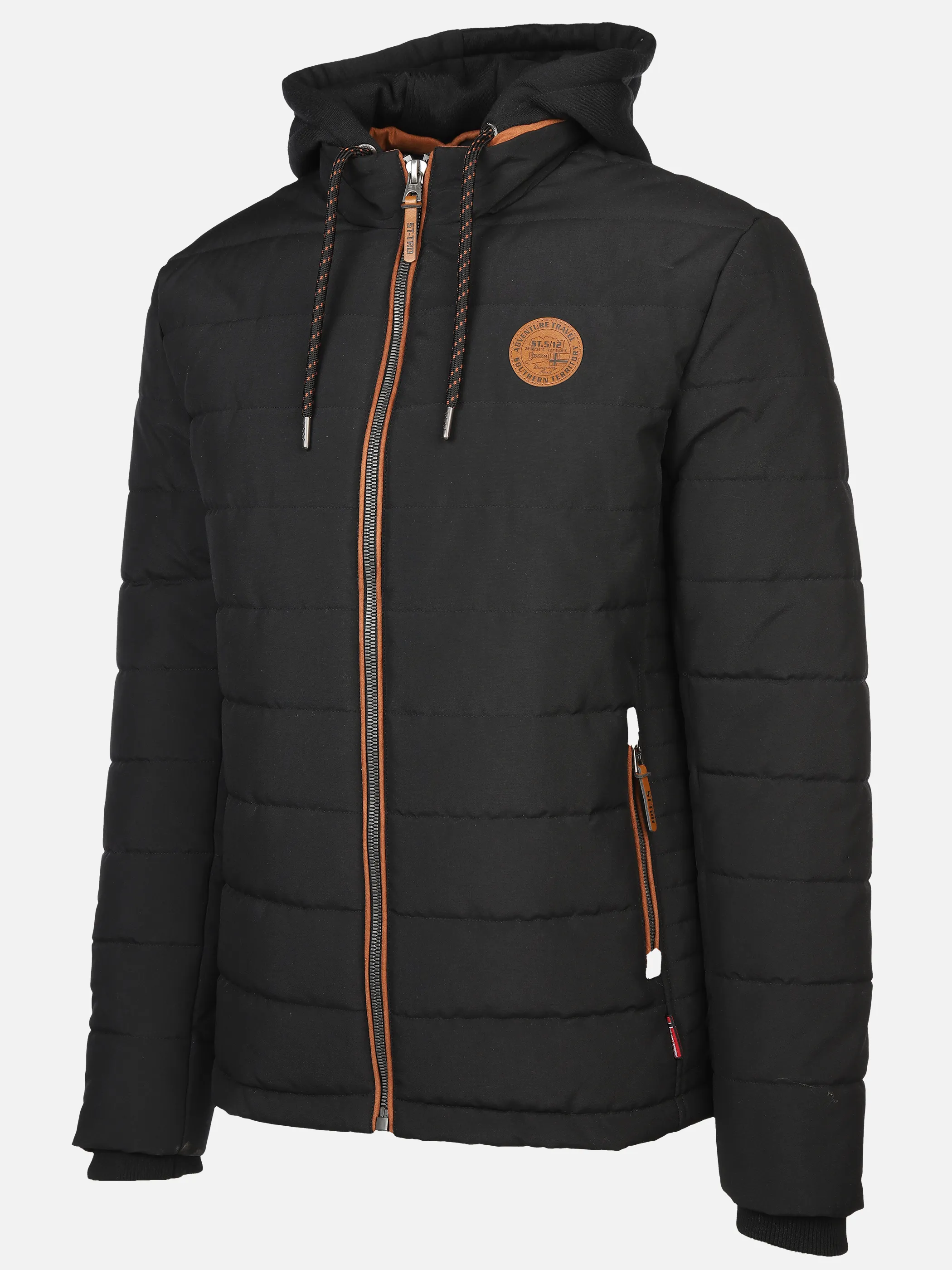 Southern Territory He. Steppjacke melange Schwarz 880529 SCHWARZ 3