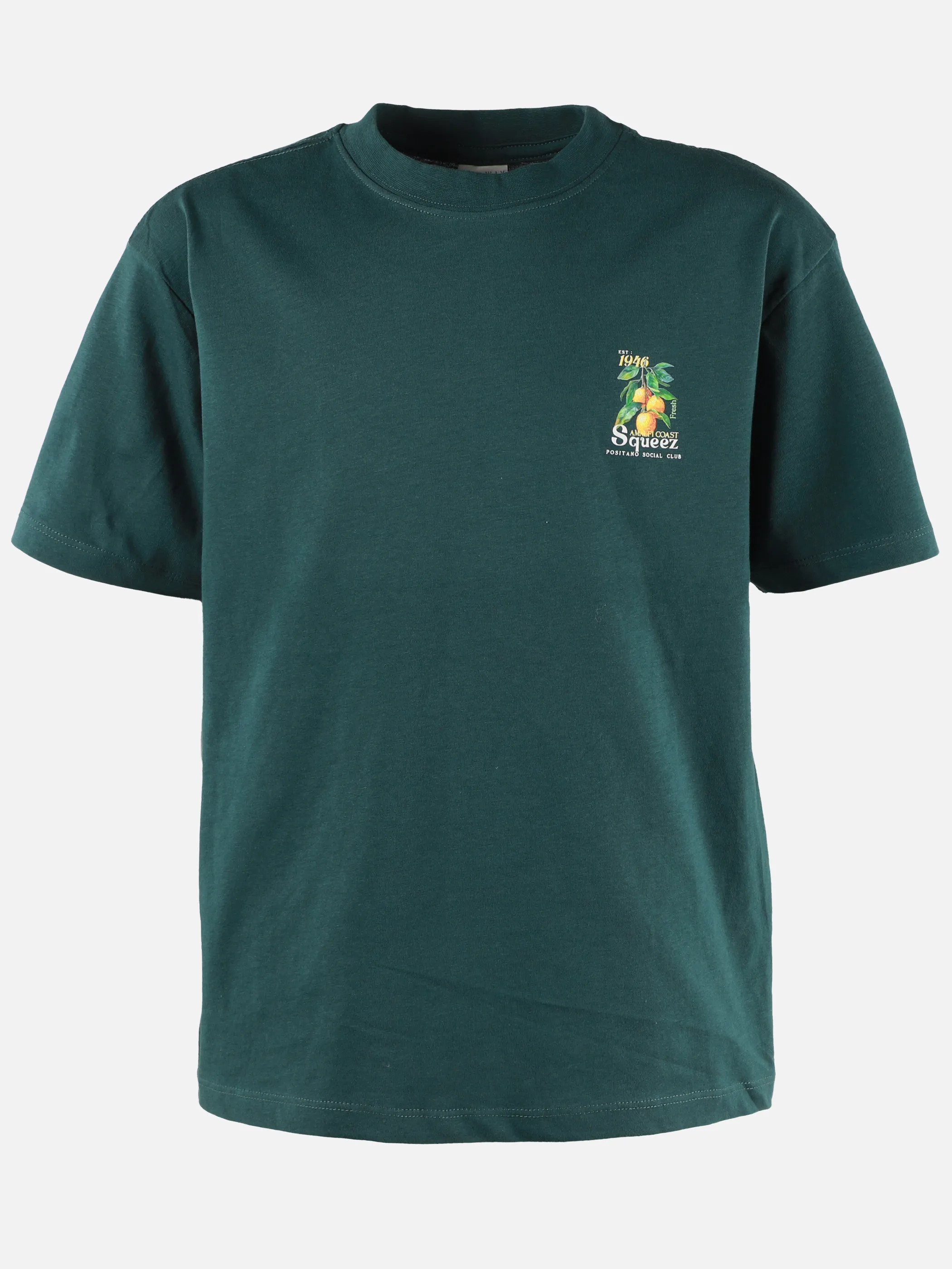 One Way TB oversized T-Shirt Zitronen Backprint in grün Grün 921880 GREEN 1