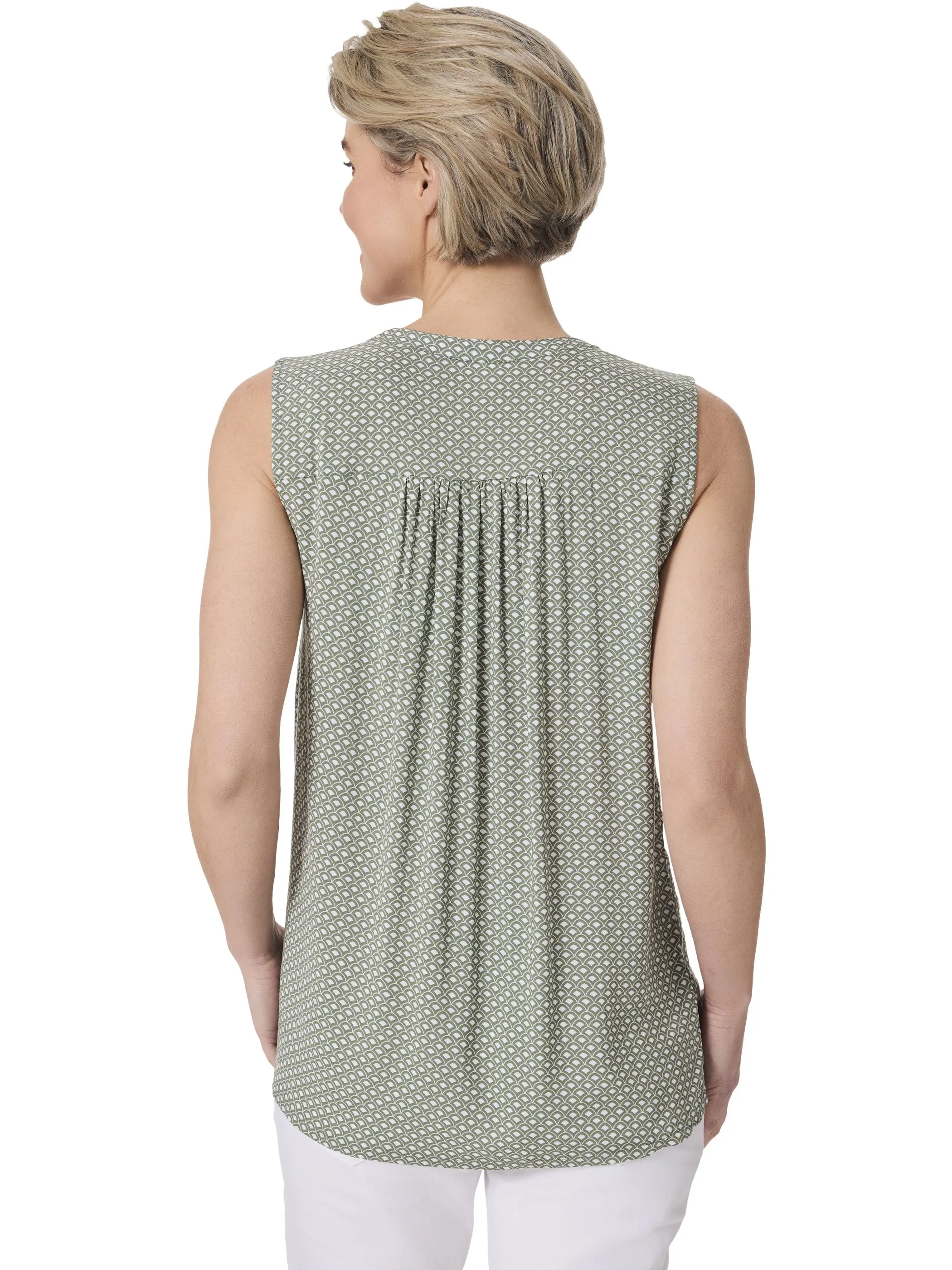 Stooker DOB 08580000009723 Da. Bluse/Hemd, Grün 911349 9723 2