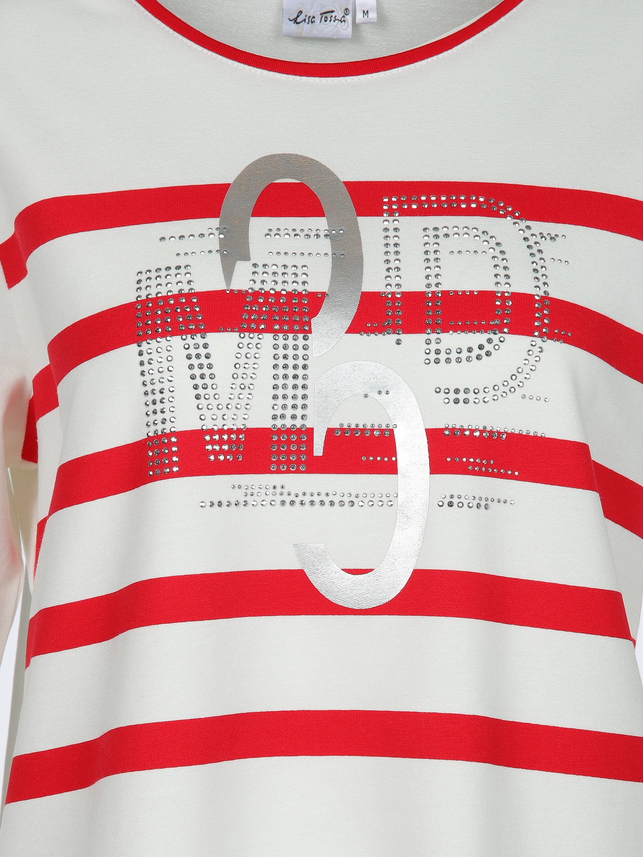 Lisa Tossa Da-Sweatshirt m. Front Druck Rot 907274 ROT 3 Lisa Tossa Da-Sweatshirt m. Front Druck Rot 907274 ROT 3