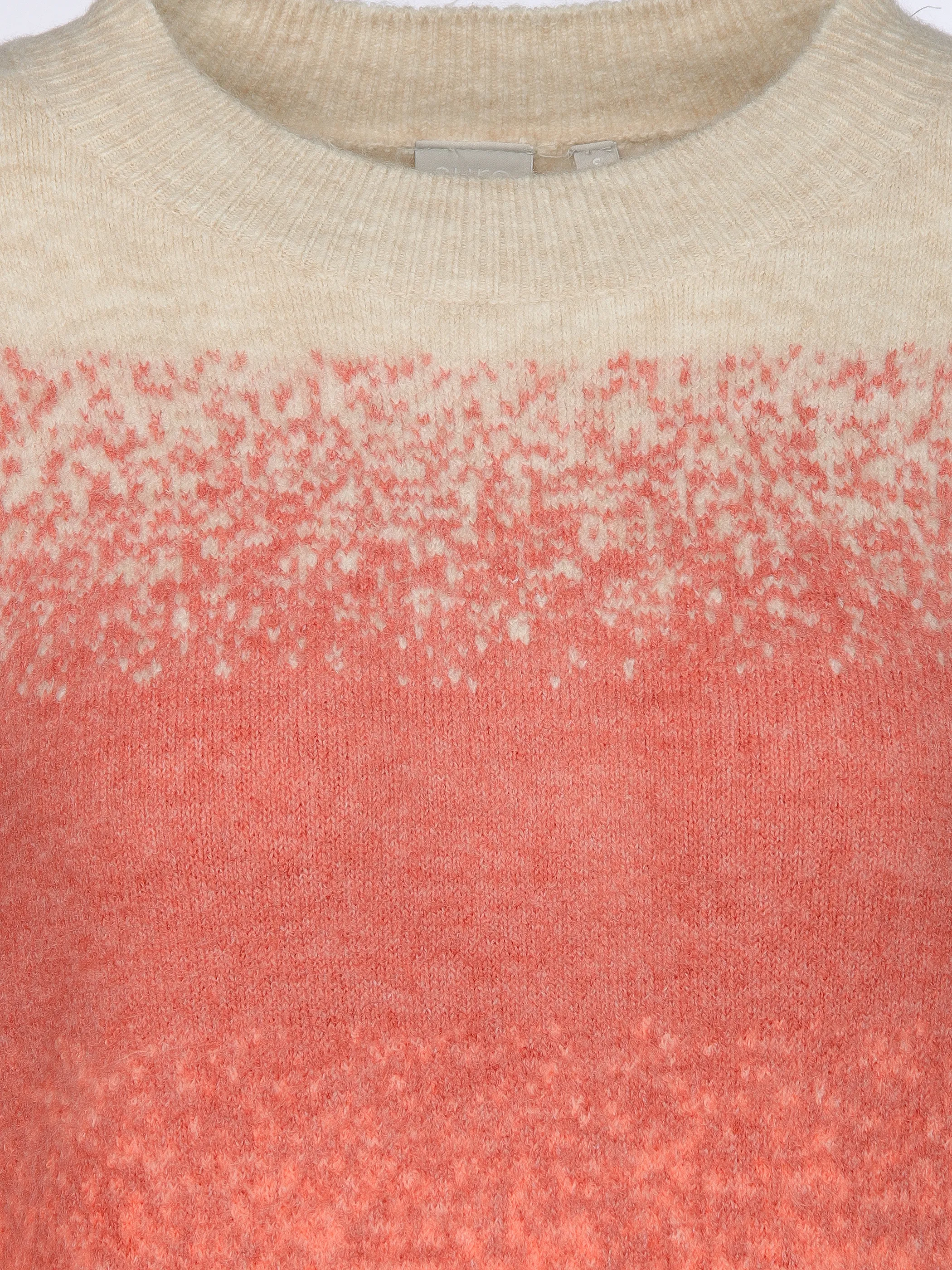 Sure Da-Pullover m. Farbverlauf Rosa 913319 LOBSTER 3