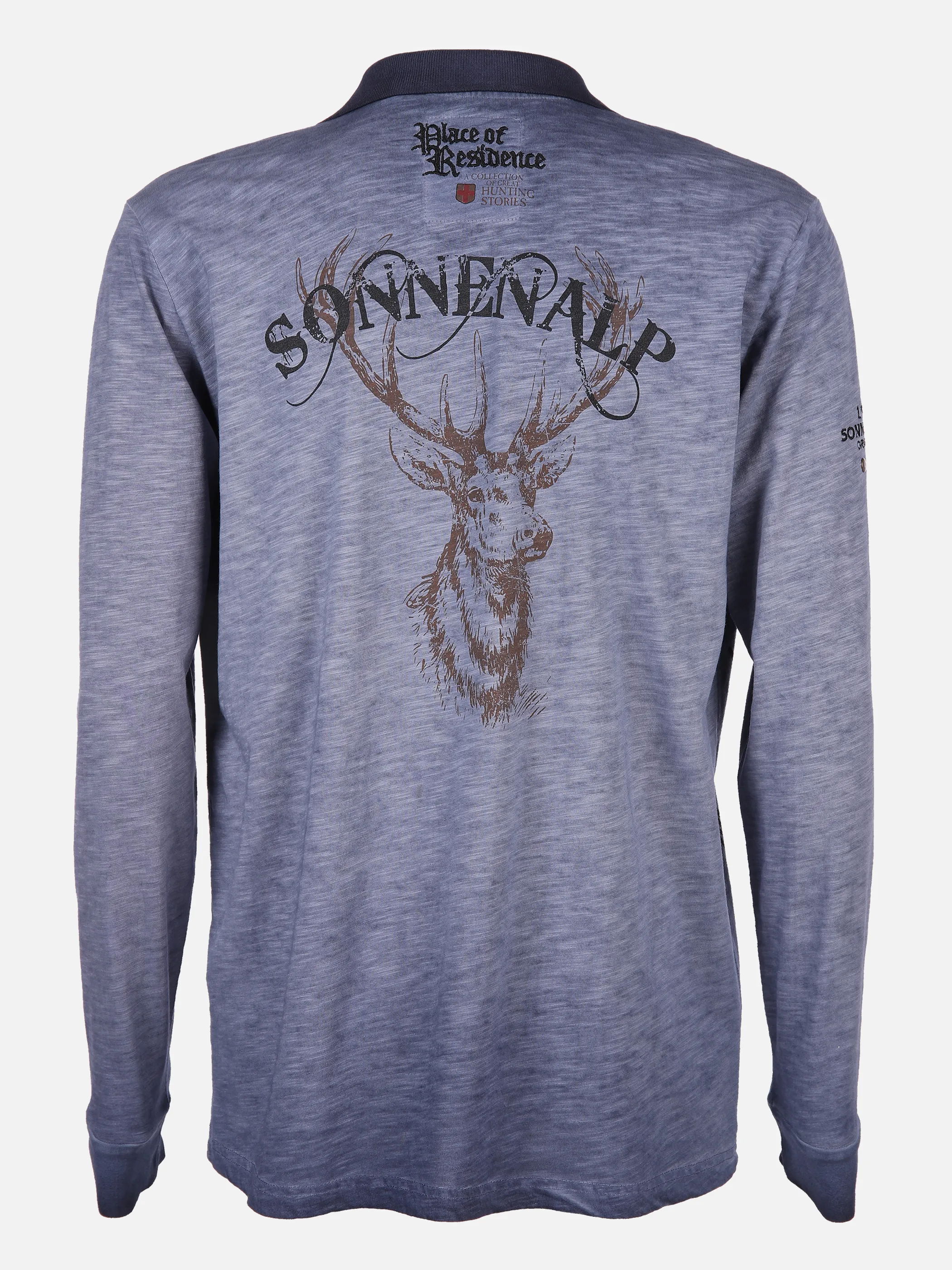 Sonnenalp He. Poloshirt 1/1 Arm Tracht Blau 825441 NAVY 2 Sonnenalp He. Poloshirt 1/1 Arm Tracht Blau 825441 NAVY 2