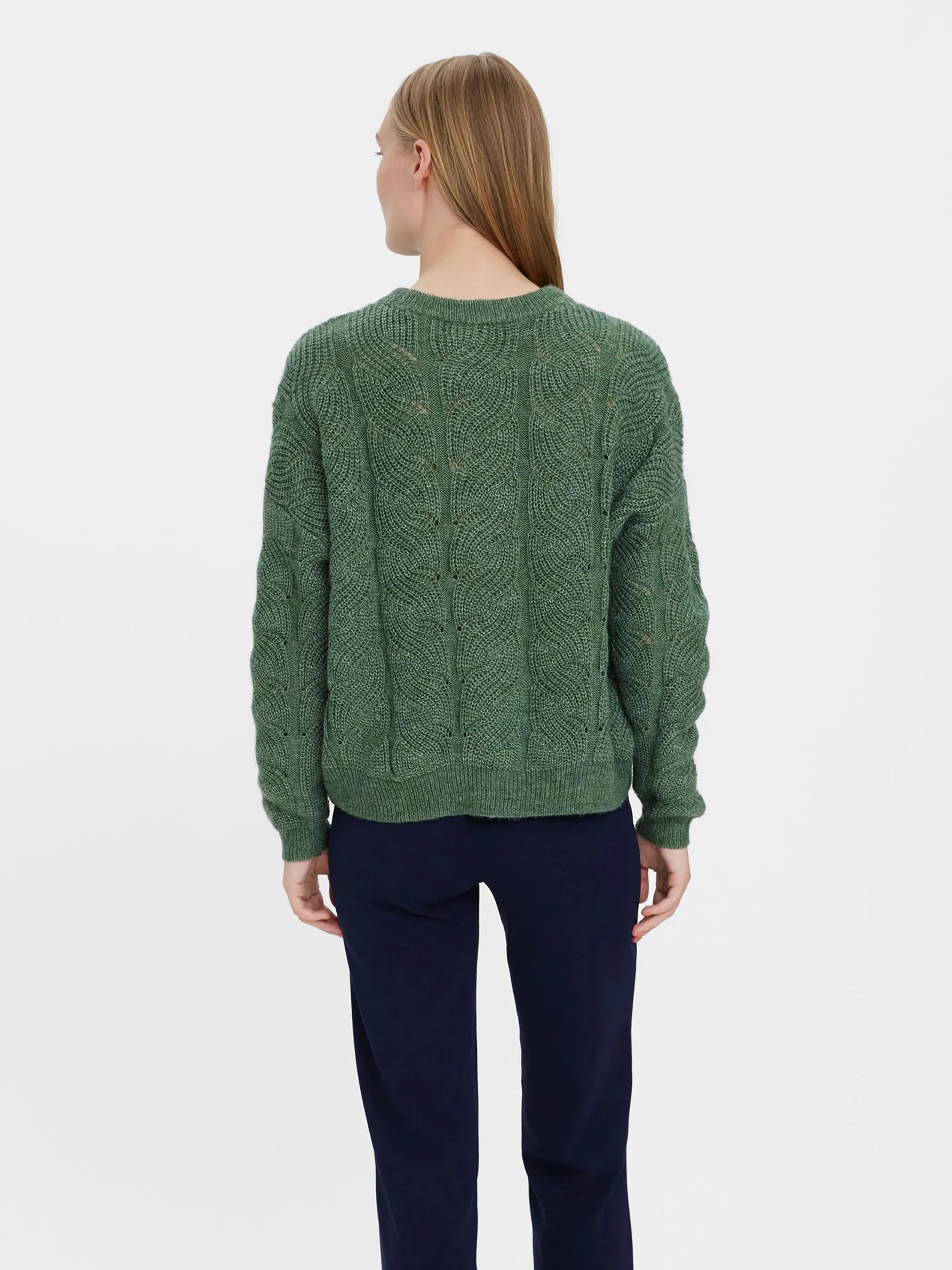 Vero Moda 10248762 VMSTINNA LS STRUCTURE Grün 855049 224196001 2