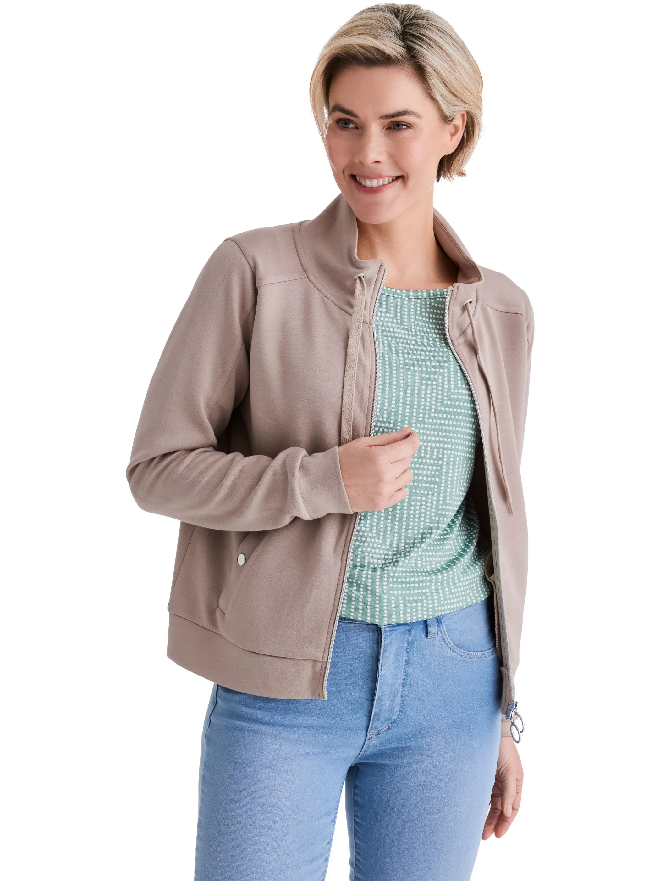 Stooker DOB 00040010006305 Da. Sweat light Grau 928245 6305 4