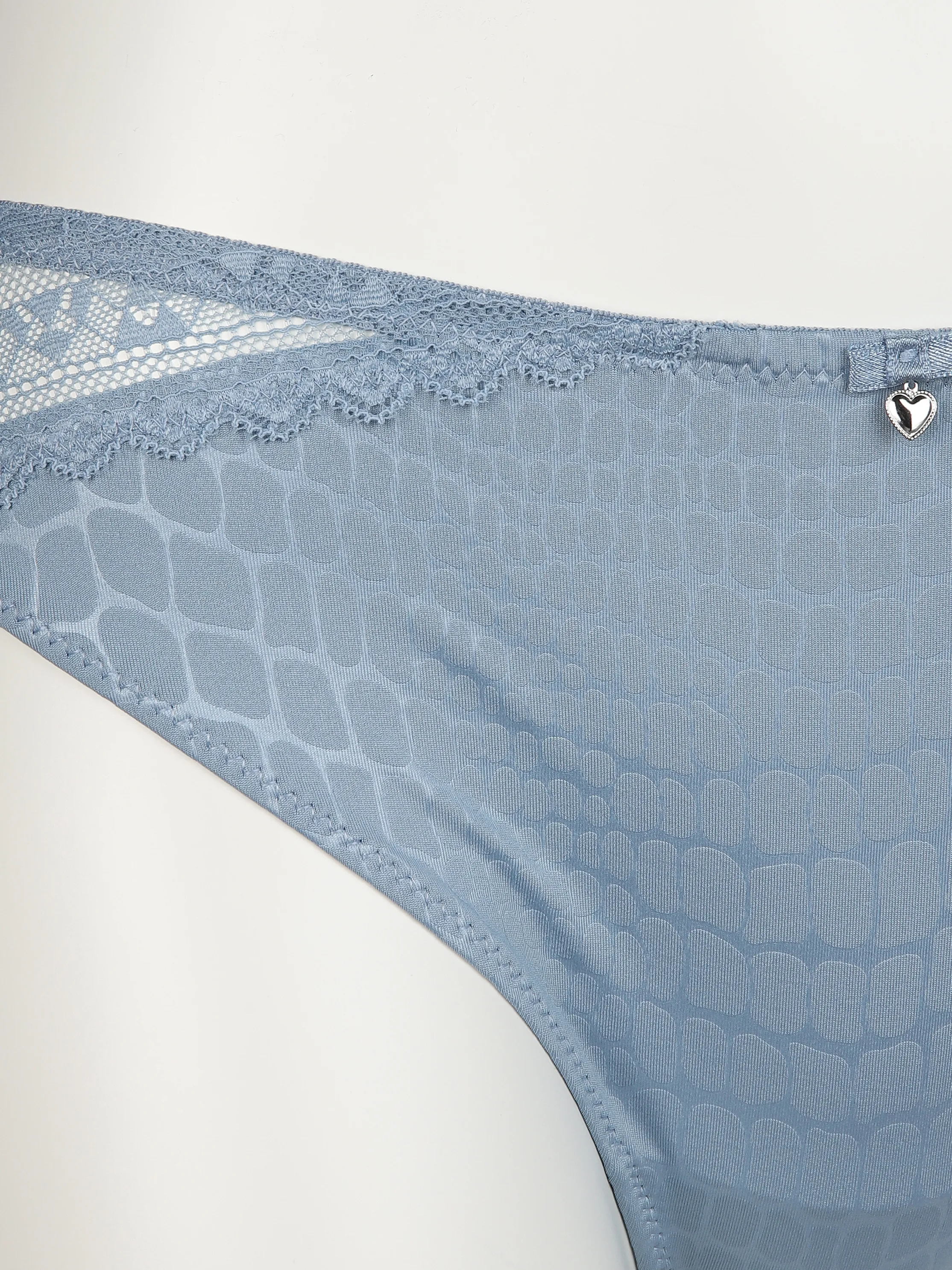 Sure Da Slip Animalprint Blau 889561 STEELBLAU 3