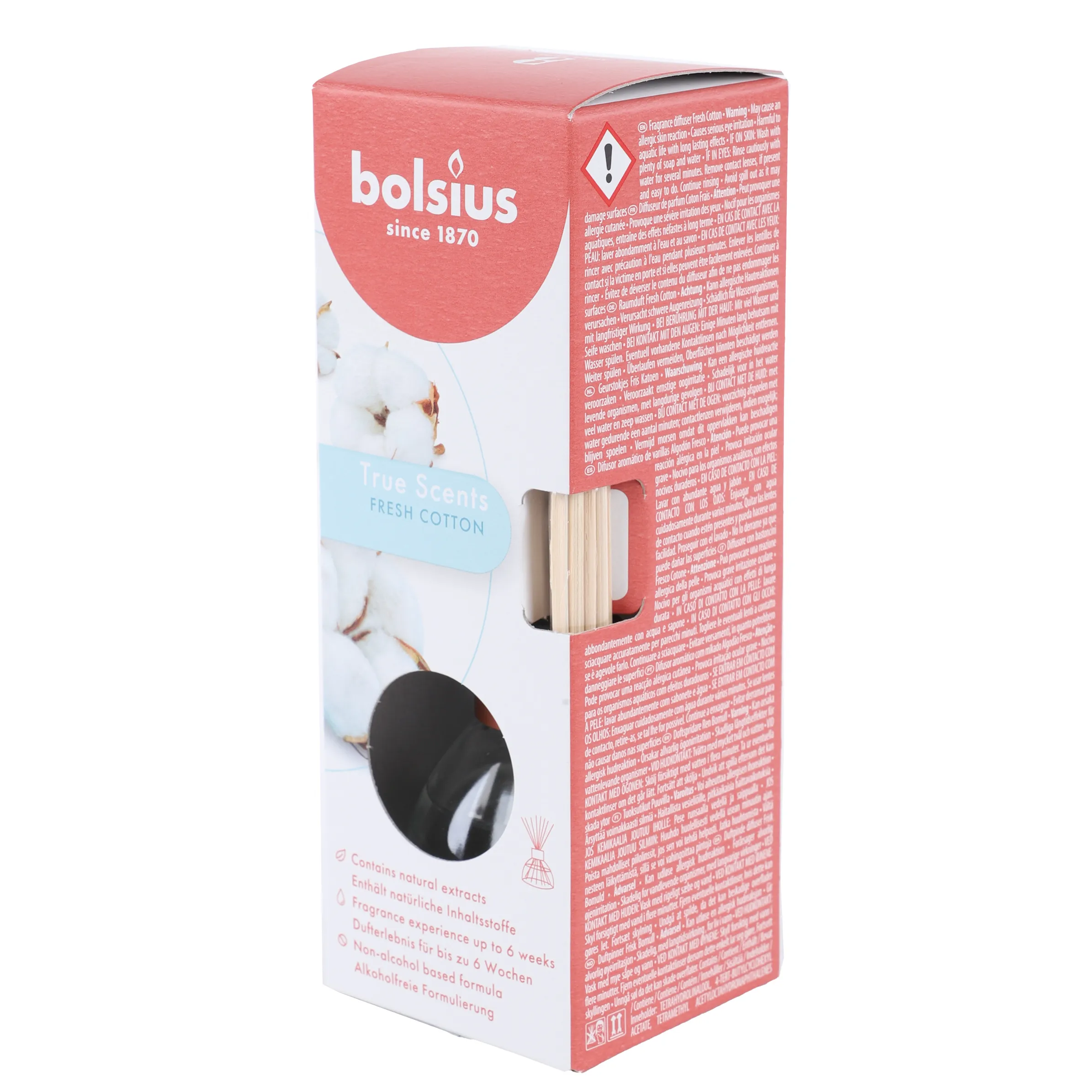 bolsius Raumduft 45ml Fresh Cotton Bunt 886528 FRESH 1 bolsius Raumduft 45ml Fresh Cotton Bunt 886528 FRESH 1