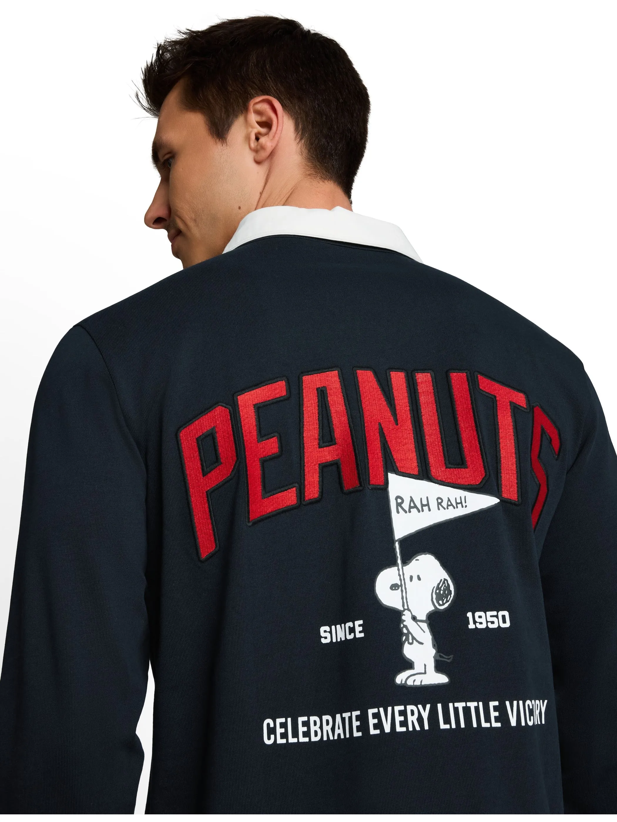 Tom Tailor 1053464 PEANUTS printed rugby poloshirt Blau 933843 10668 3