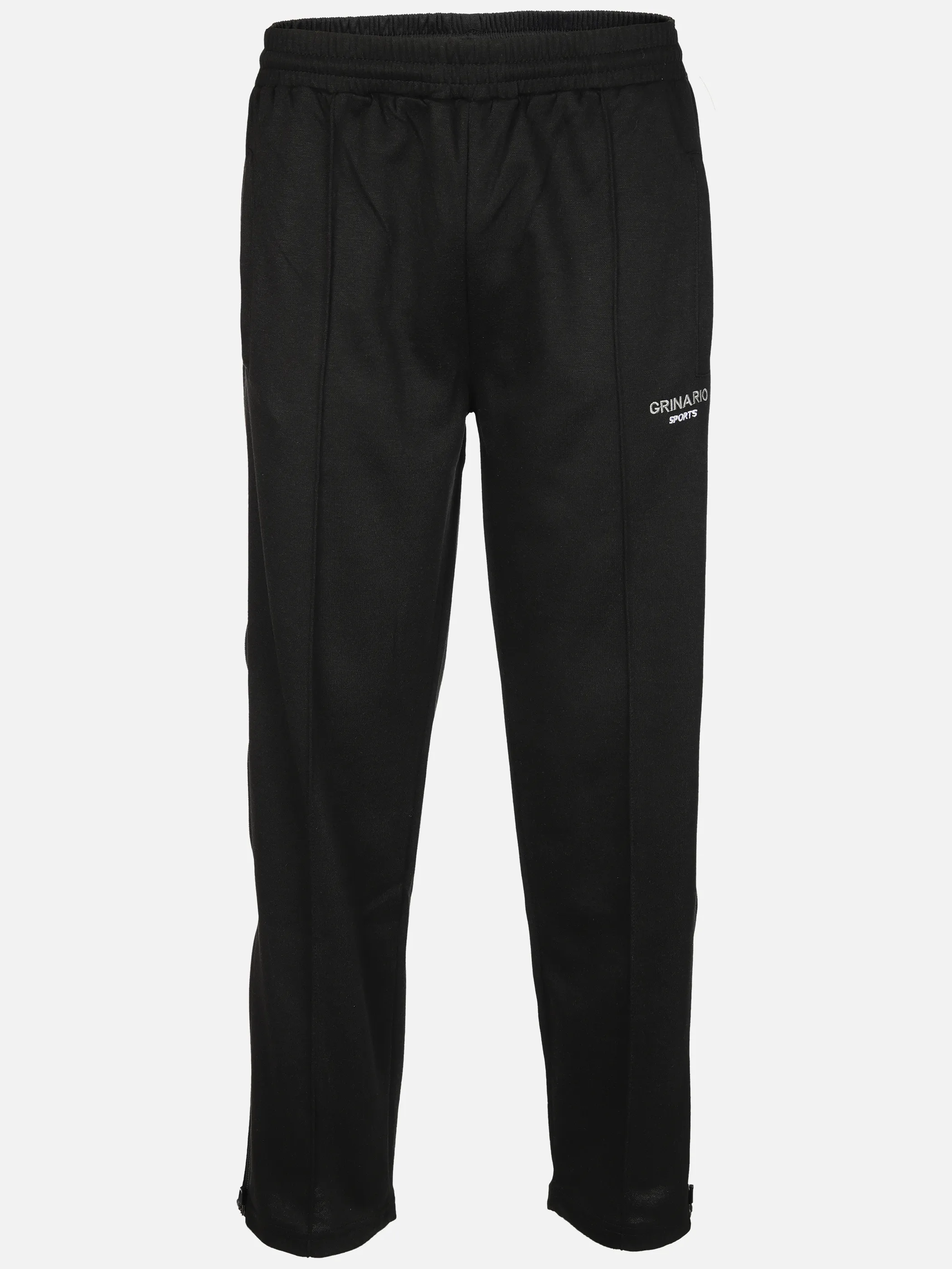 Grinario Sports He- Kurrhose m. seitlichem Rei Schwarz 912692 BLACK 1