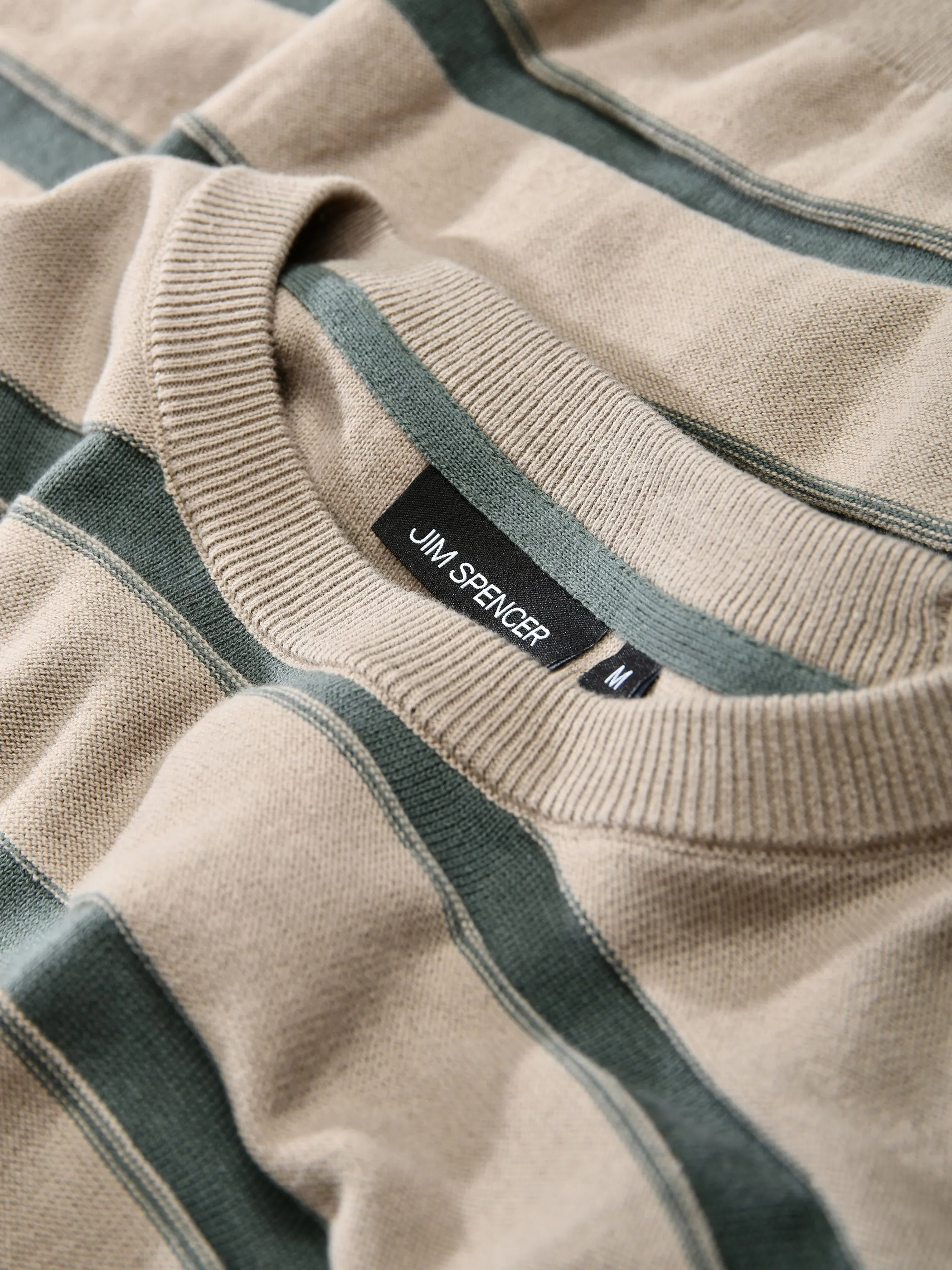 Jim Spencer 219018982 Rundhals Pullover Beige 933614 247 3