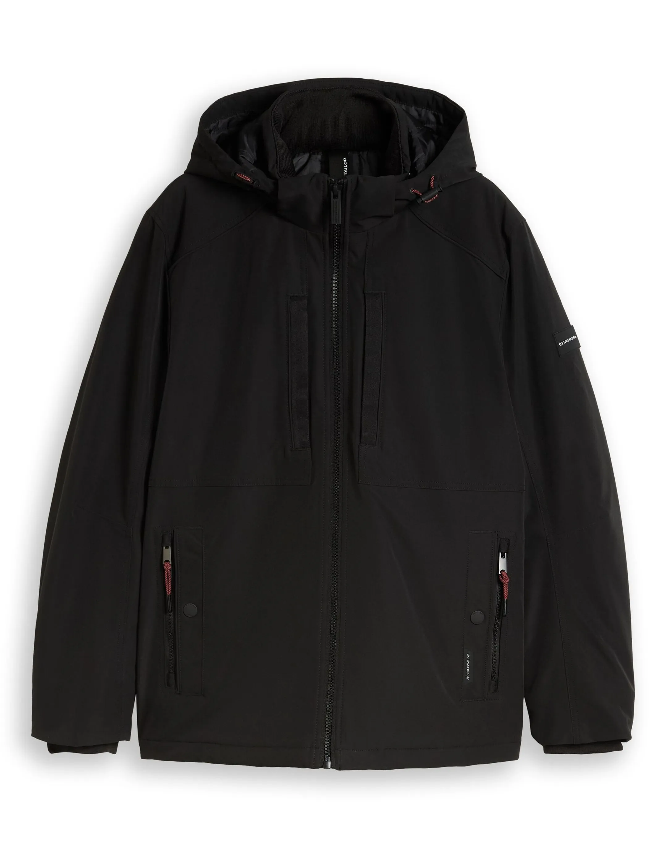 Tom Tailor 1051114 padded jacket with hood Schwarz 934268 29999 5