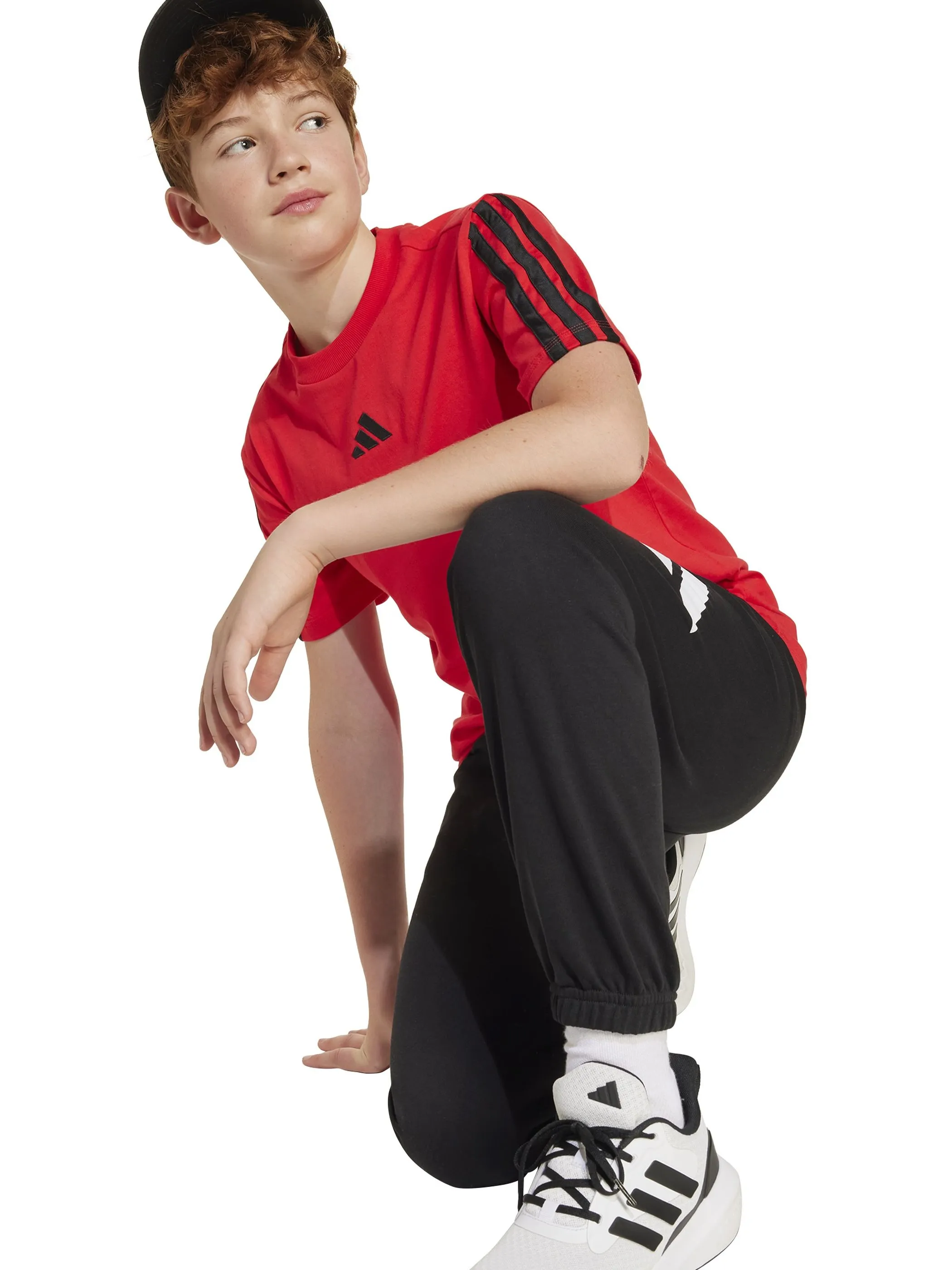 Adidas JD6489 TB-TShirt 3S rot Rot 904921 000 5 Adidas JD6489 TB-TShirt 3S rot Rot 904921 000 5