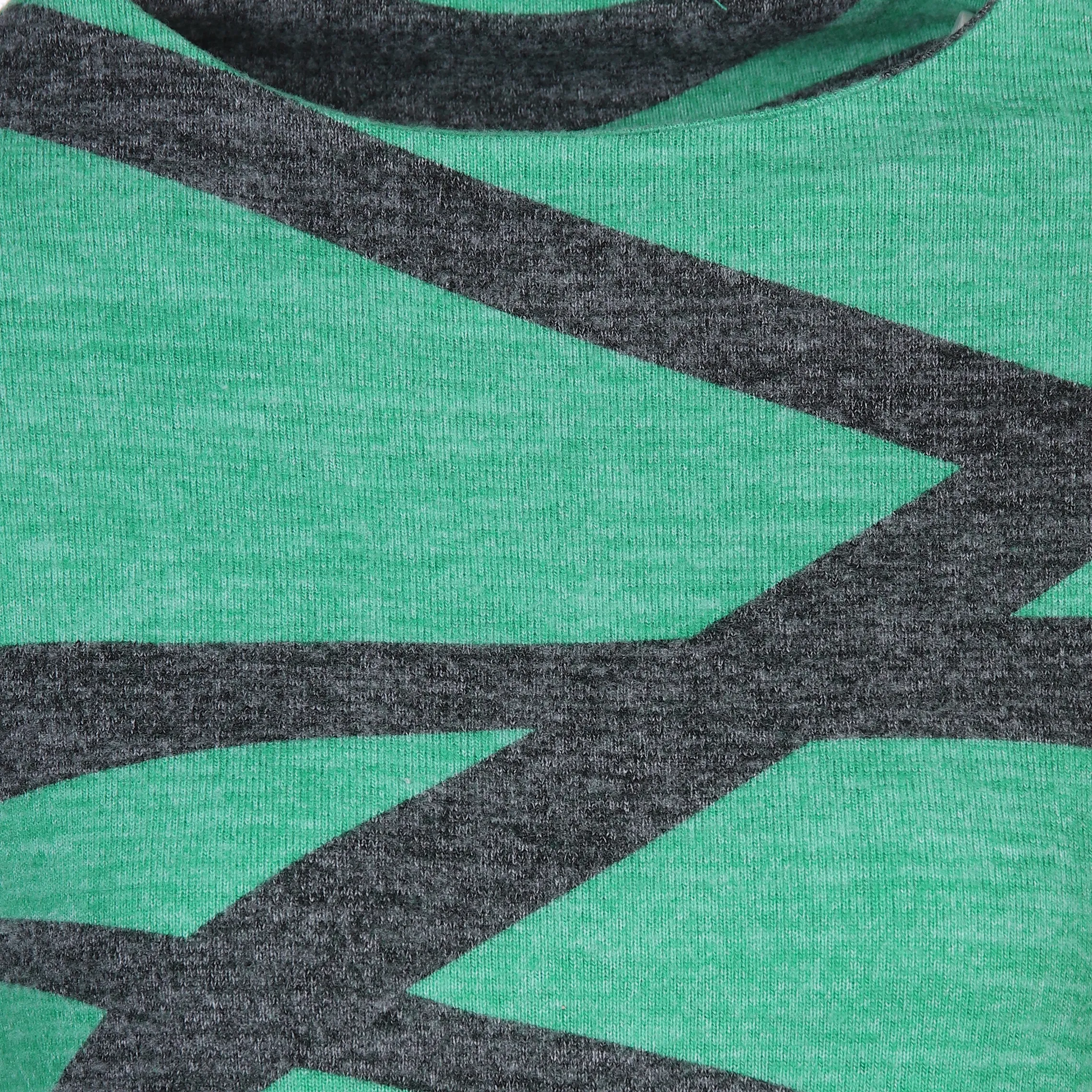 Sure Da-Printshirt m. 3/4 Arm Grün 882062 SMARAGD 3