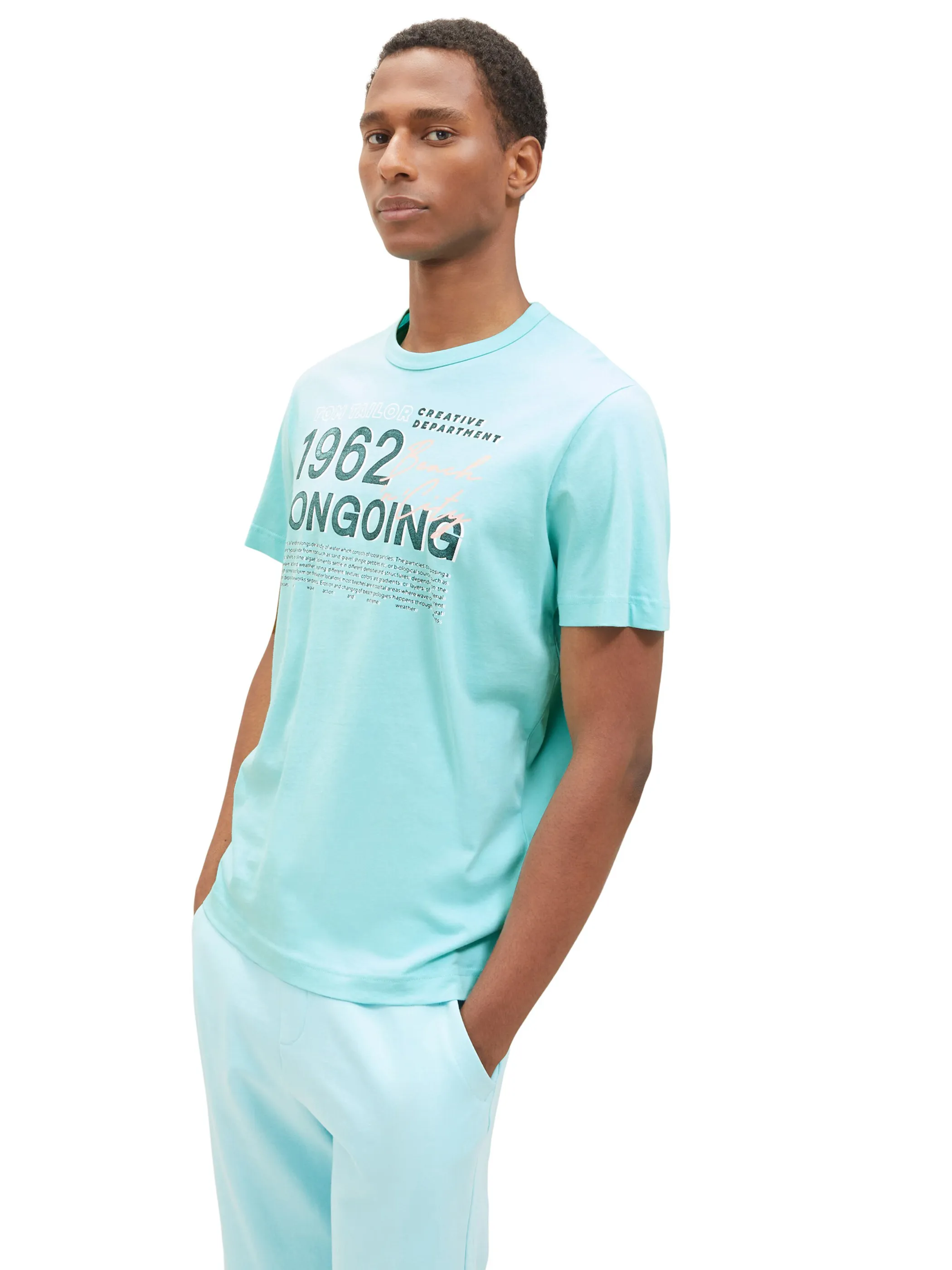 Tom Tailor 1036364 printed t-shirt Blau 880576 31046 3 Tom Tailor 1036364 printed t-shirt Blau 880576 31046 3