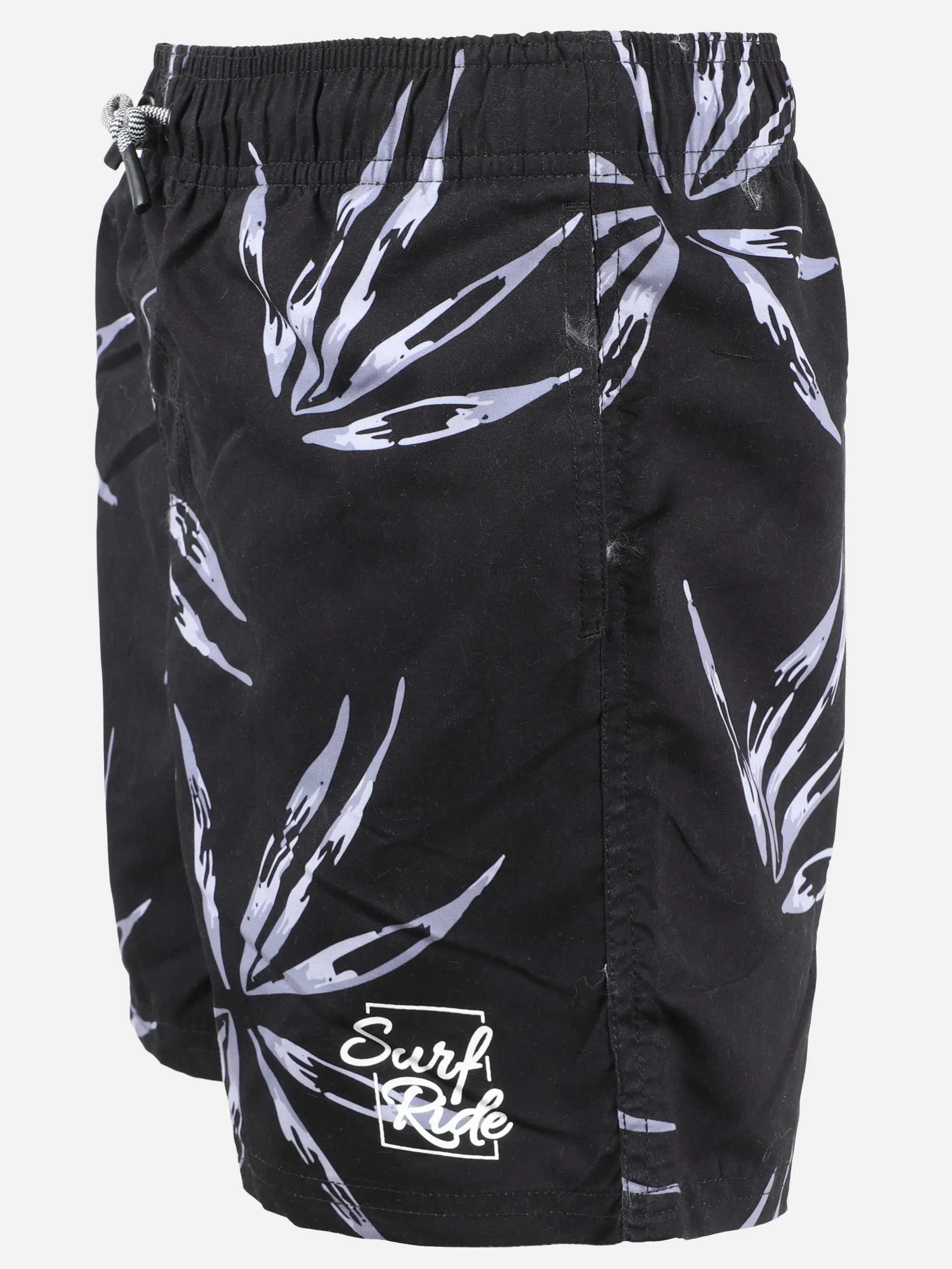 Grinario Sports TB-Badehose, AOP Schwarz 923132 BLACK LEA 3