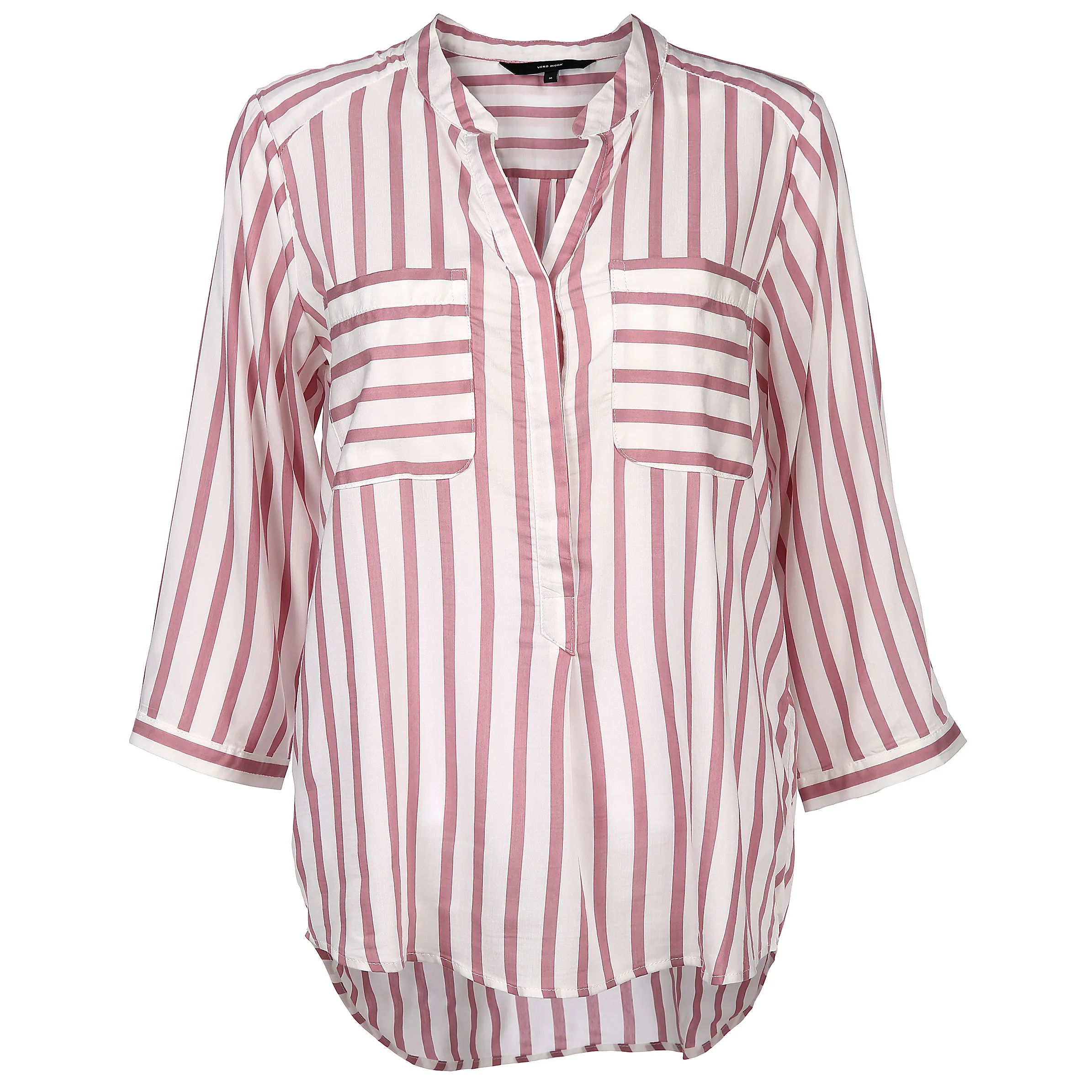 Vero Moda 10188642 VMERIKA STRIPE 3/4 SH Weiß 773517 175598046 1 Vero Moda 10188642 VMERIKA STRIPE 3/4 SH Weiß 773517 175598046 1