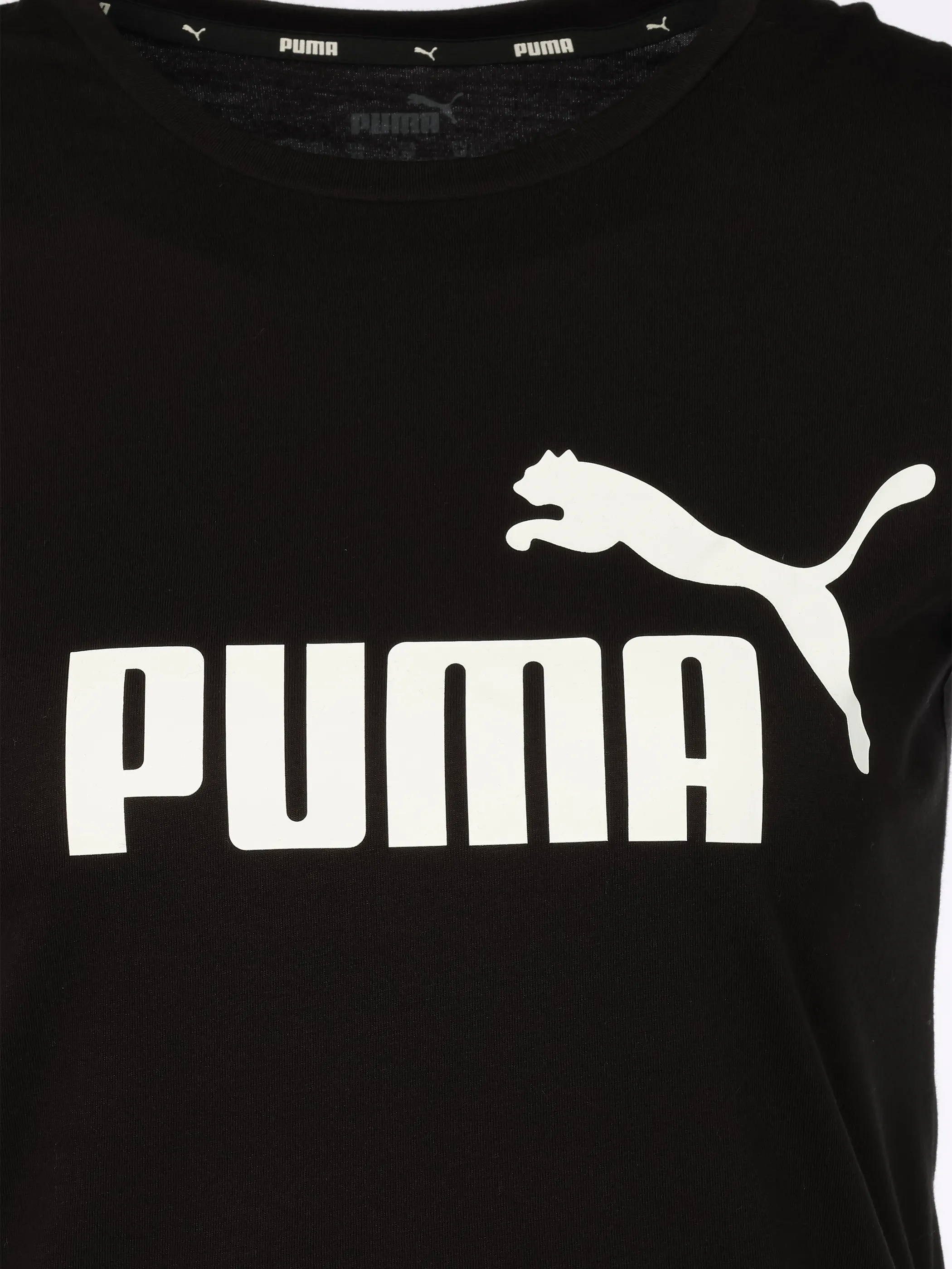 Puma 586774 Da-T-Shirt, Logo Schwarz 856649 0001 3 Puma 586774 Da-T-Shirt, Logo Schwarz 856649 0001 3