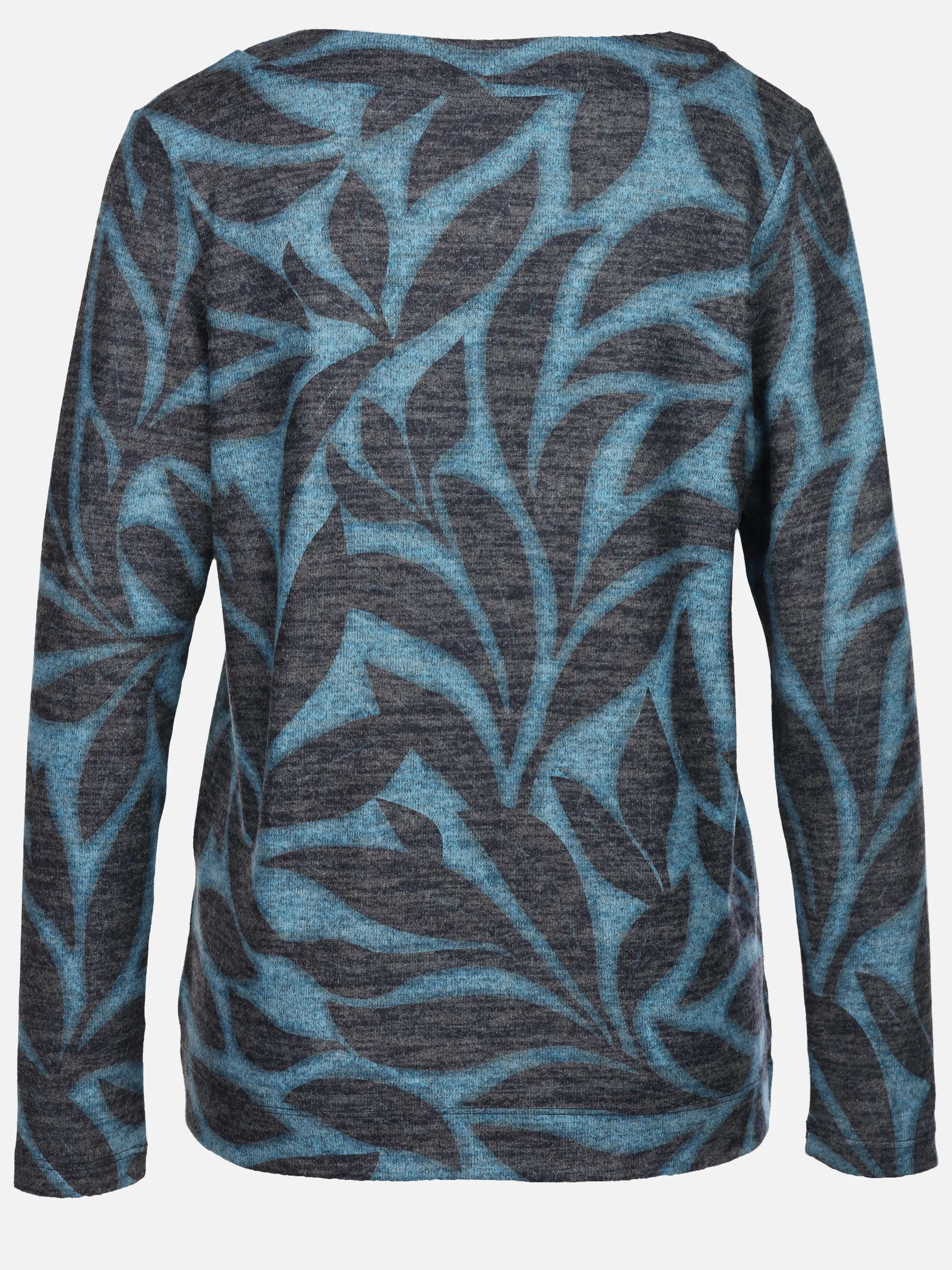 Sure Da-Flausch-Shirt m. Belegkragen Blau 933248 BLAU 2