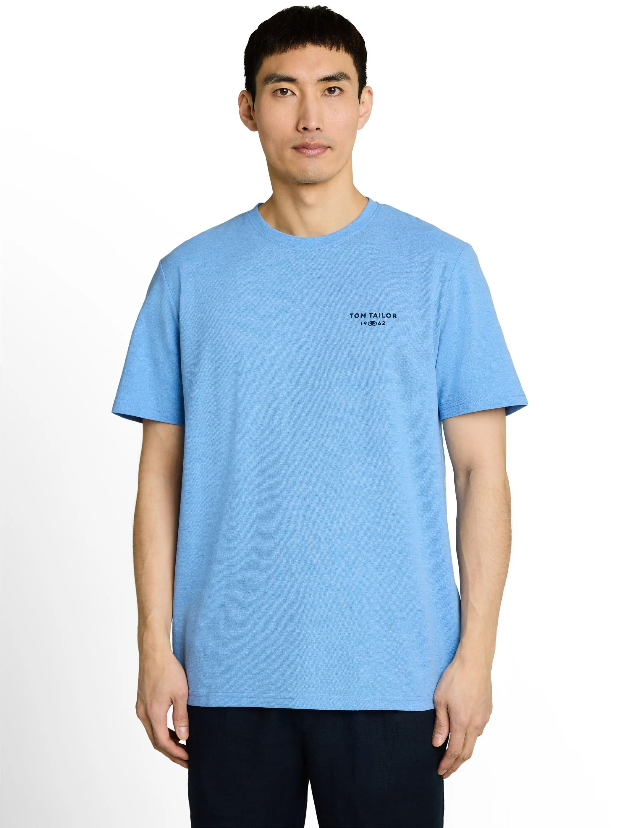 Tom Tailor 1052170 pique t-shirt Blau 926461 40139 1