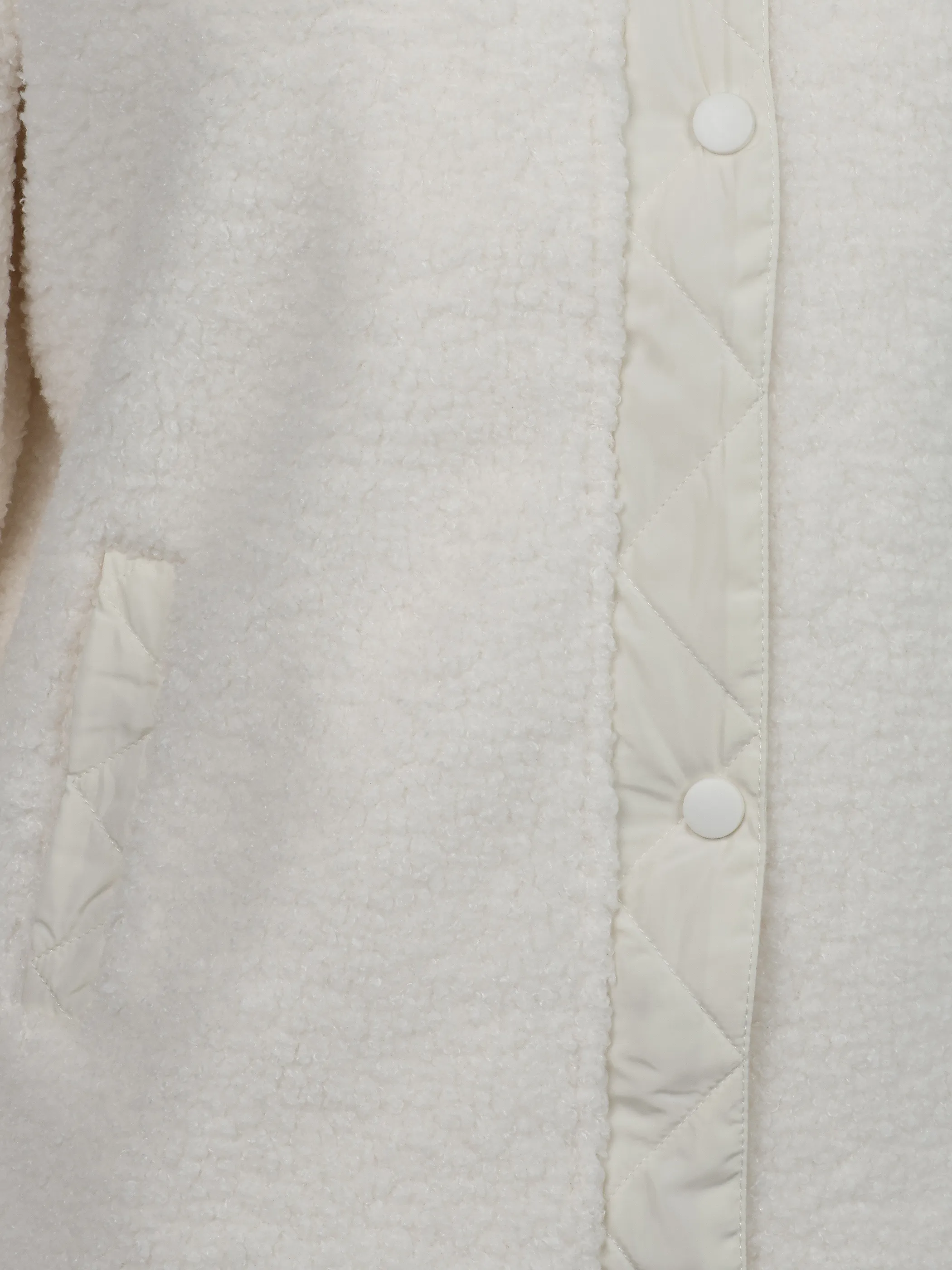 Lisa Tossa Da-Teddy-Blouson Weiß 914709 MILK 3