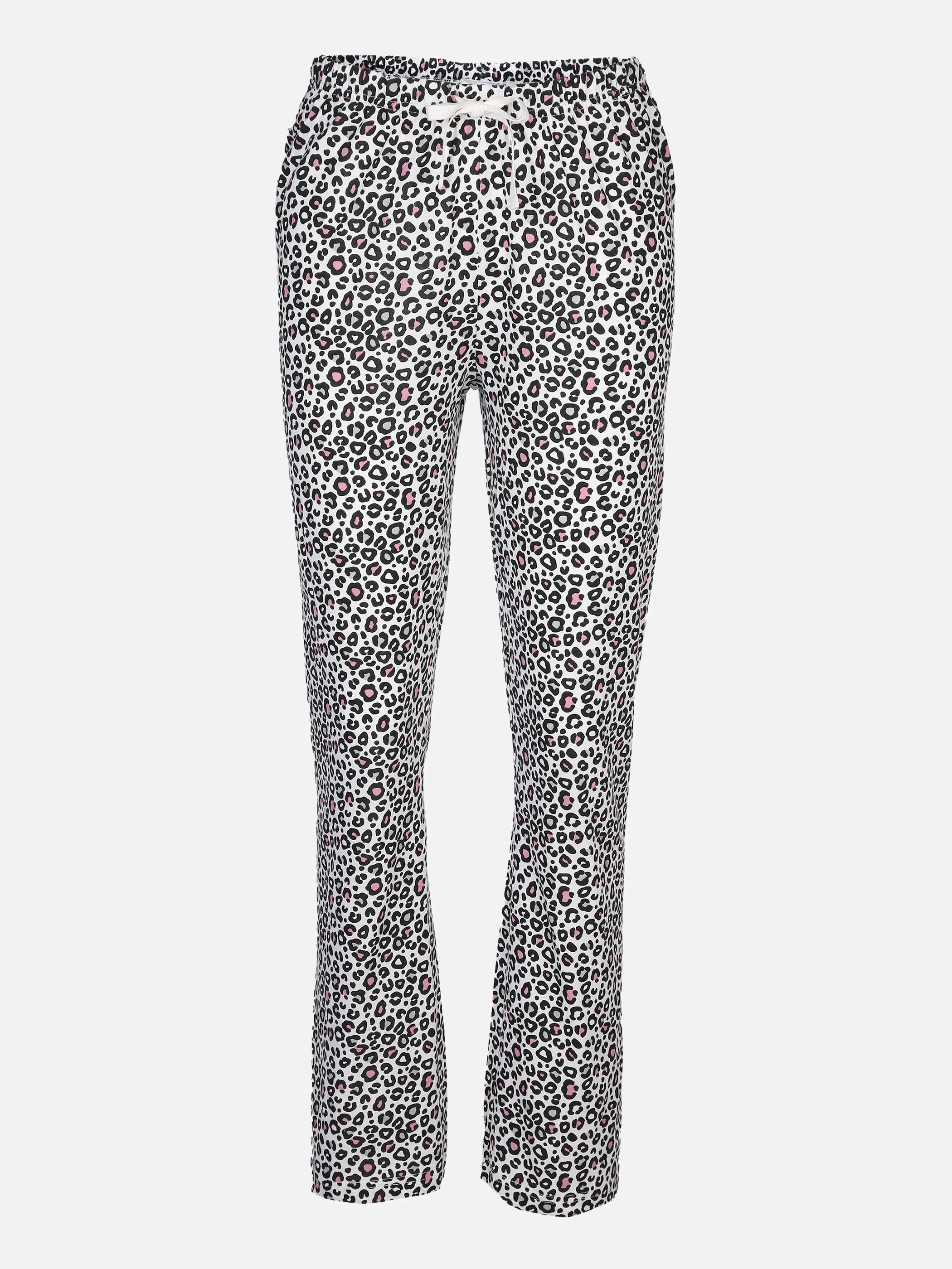 Sure Da. Schlafhose lang Leo Print Weiß 868580 ECRU 1 Sure Da. Schlafhose lang Leo Print Weiß 868580 ECRU 1