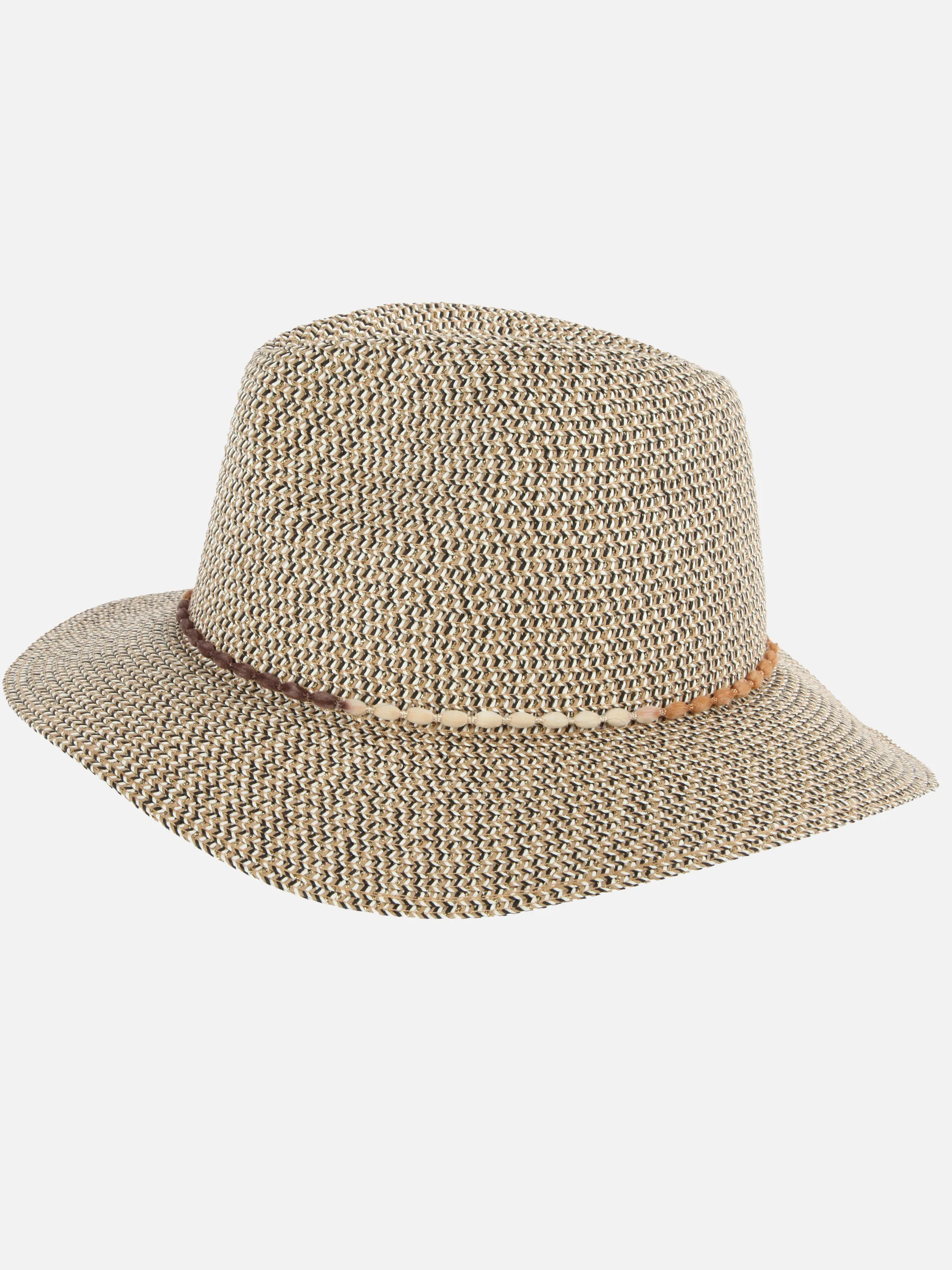 Lisa Tossa Da-Strohhut m. kleinem Band Braun 906501 BROWN 1