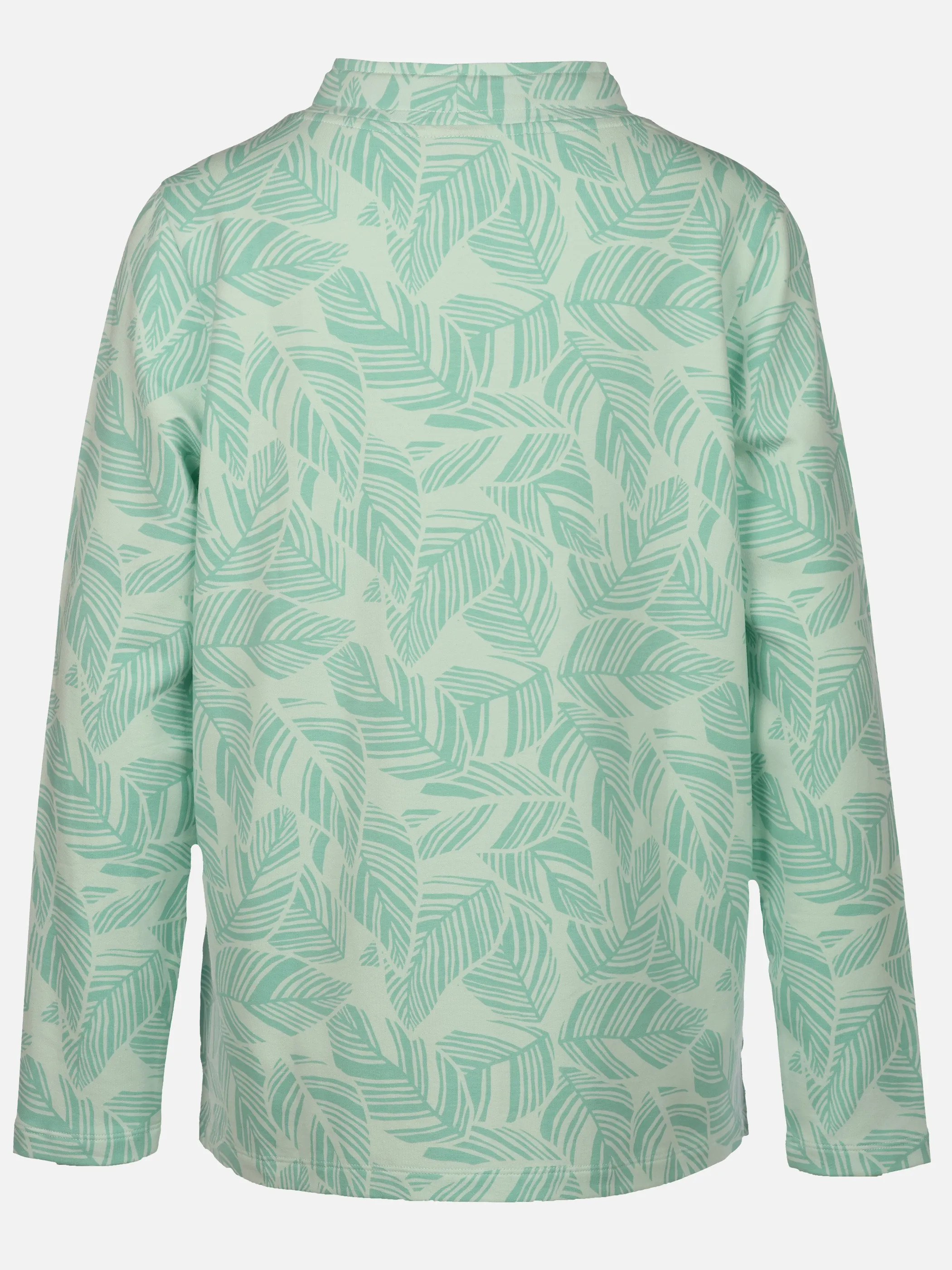 Sure Da-Sweatshirt m. Print Türkis 920606 ICY MORN 2