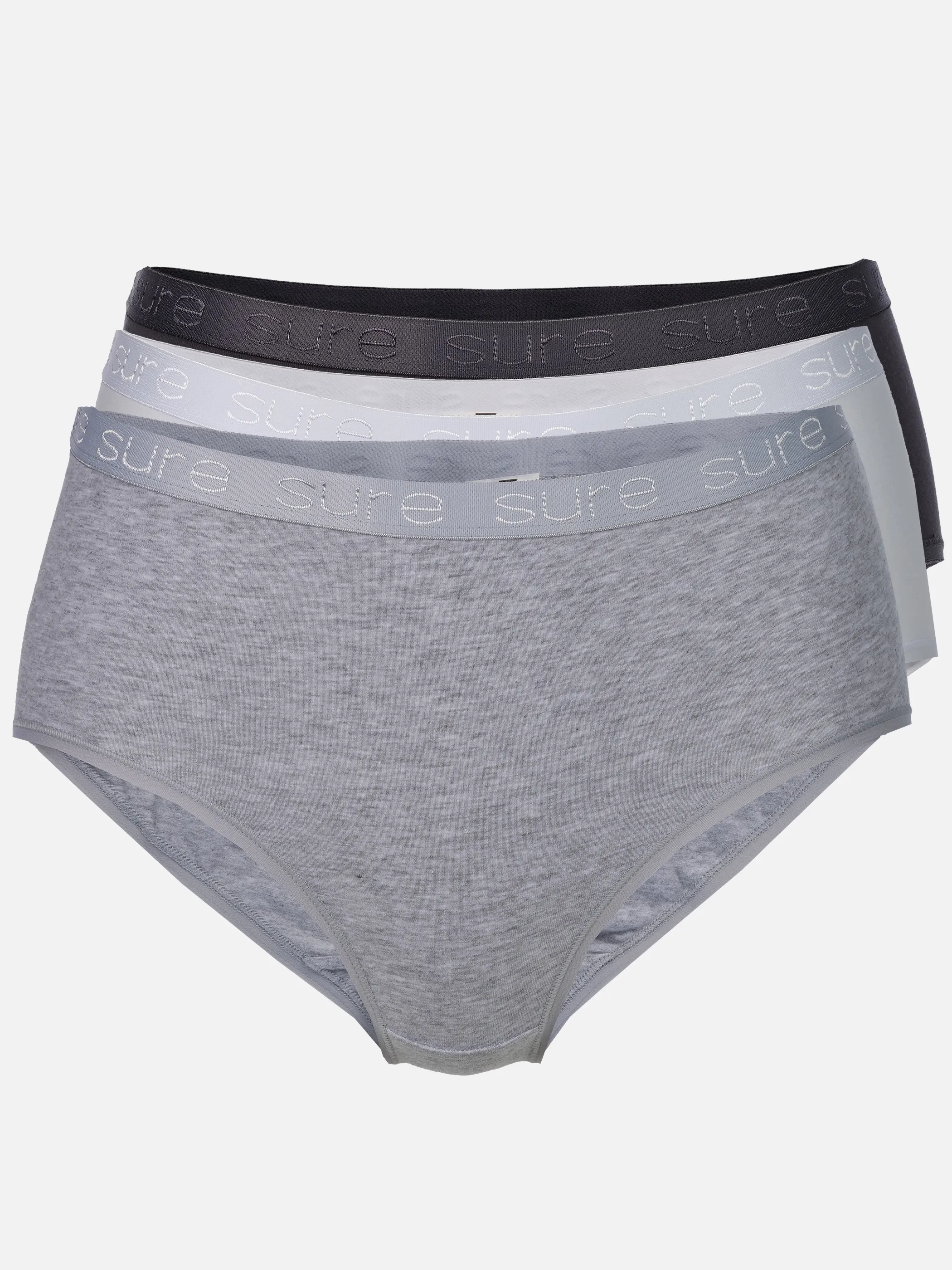 Sure Da. Midi Slip 3er Pack Weiß 917047 WEIß 1