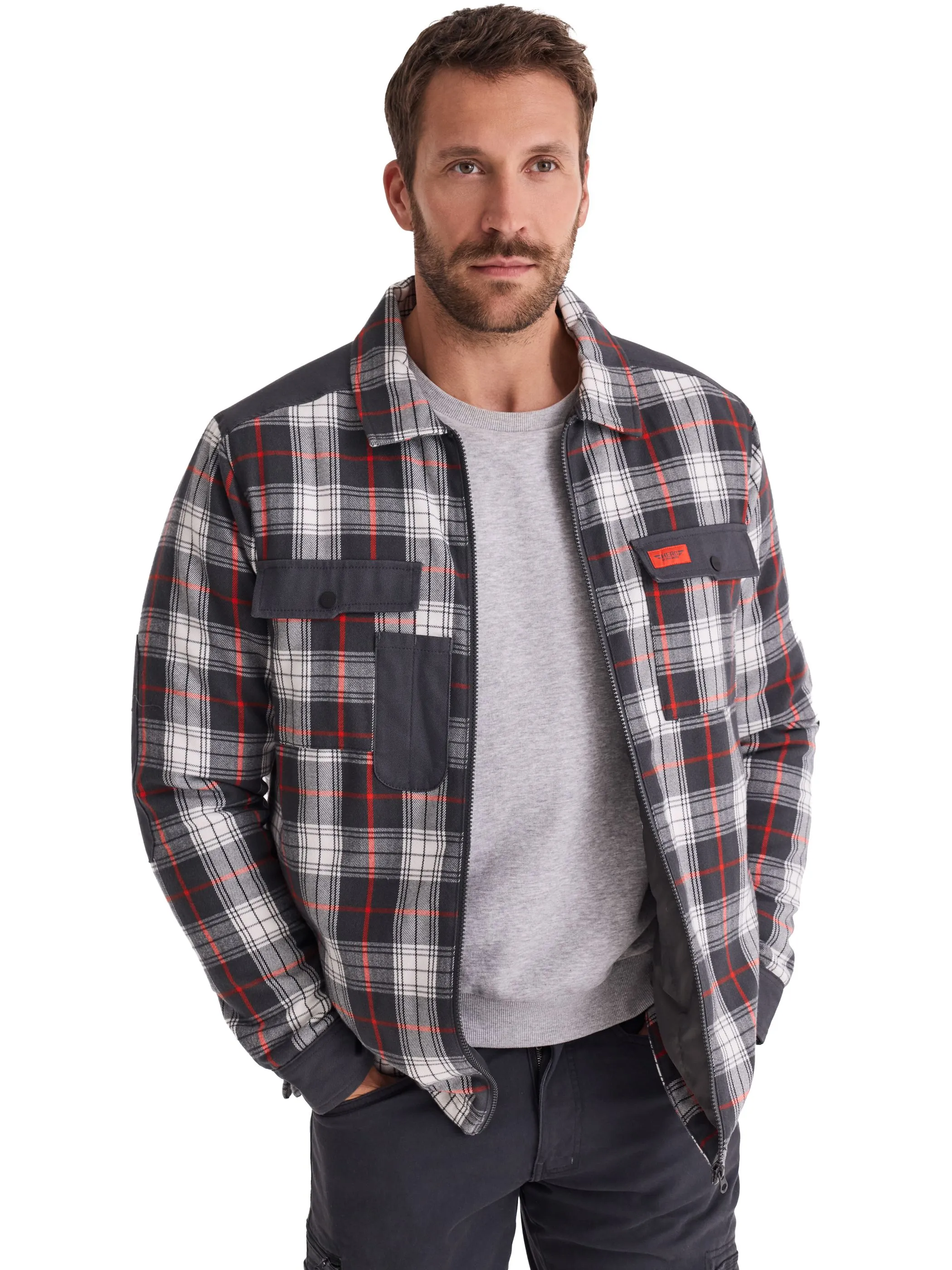 HERO by John Medoox 77010080009147 He. Outdoor Jac Grau 937279 9147 1