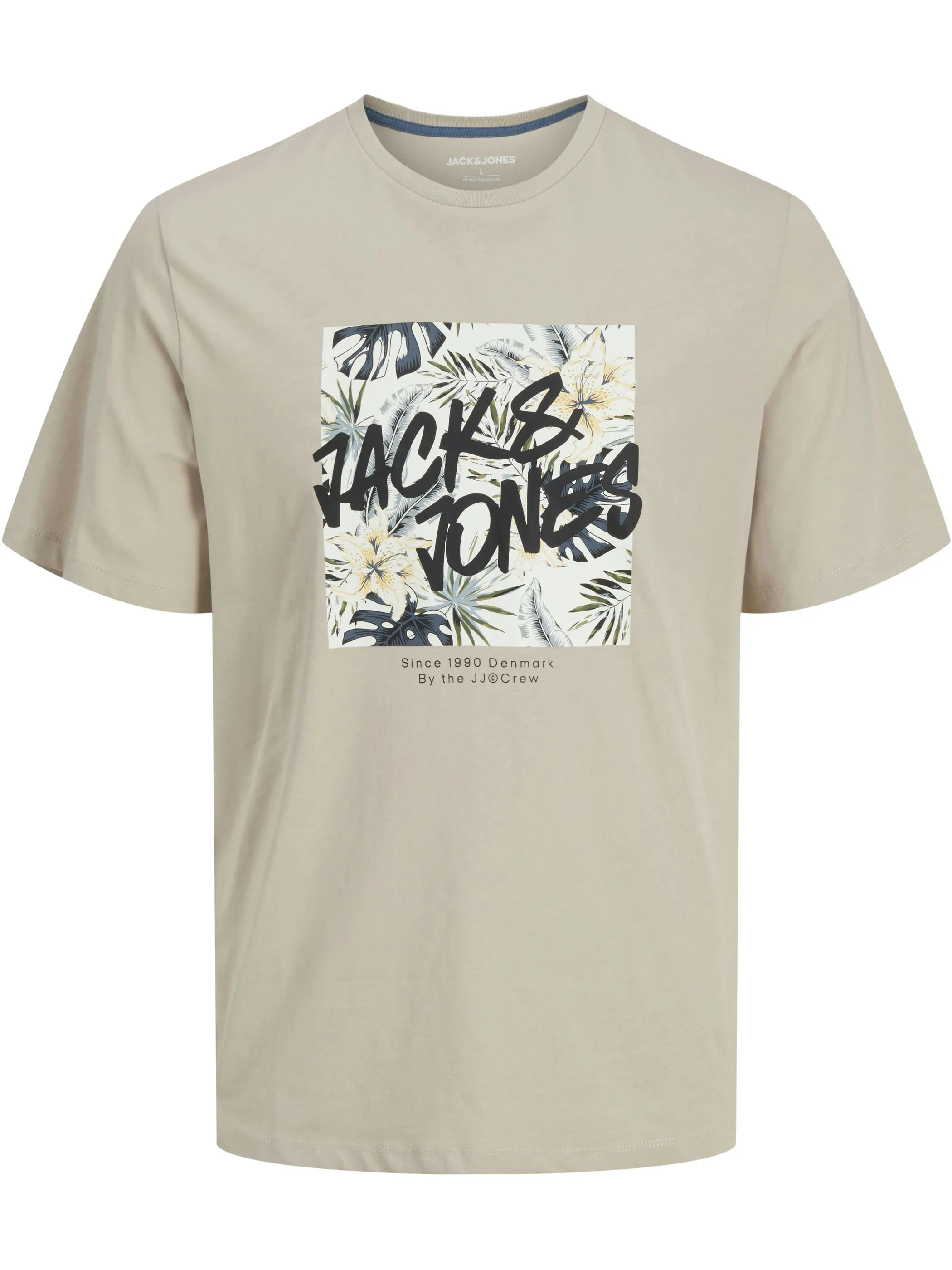 Jack Jones 12269324 JJHAWAII SHAPE TEE SS Braun 904465 176631 1