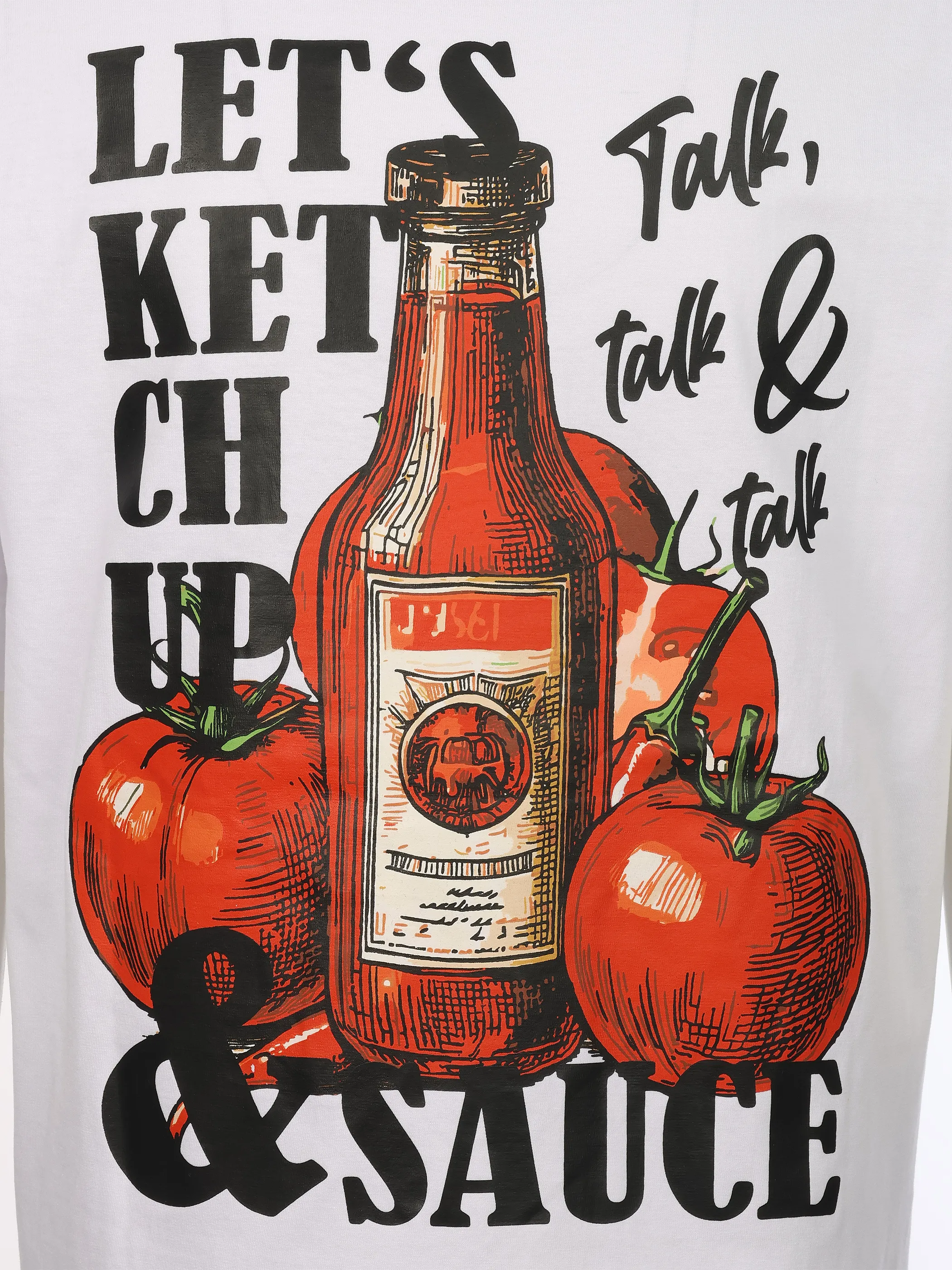 IX-O H12078M22629AAWG YF He-T-Shirt mit Backprint Weiß 925918 22000 3