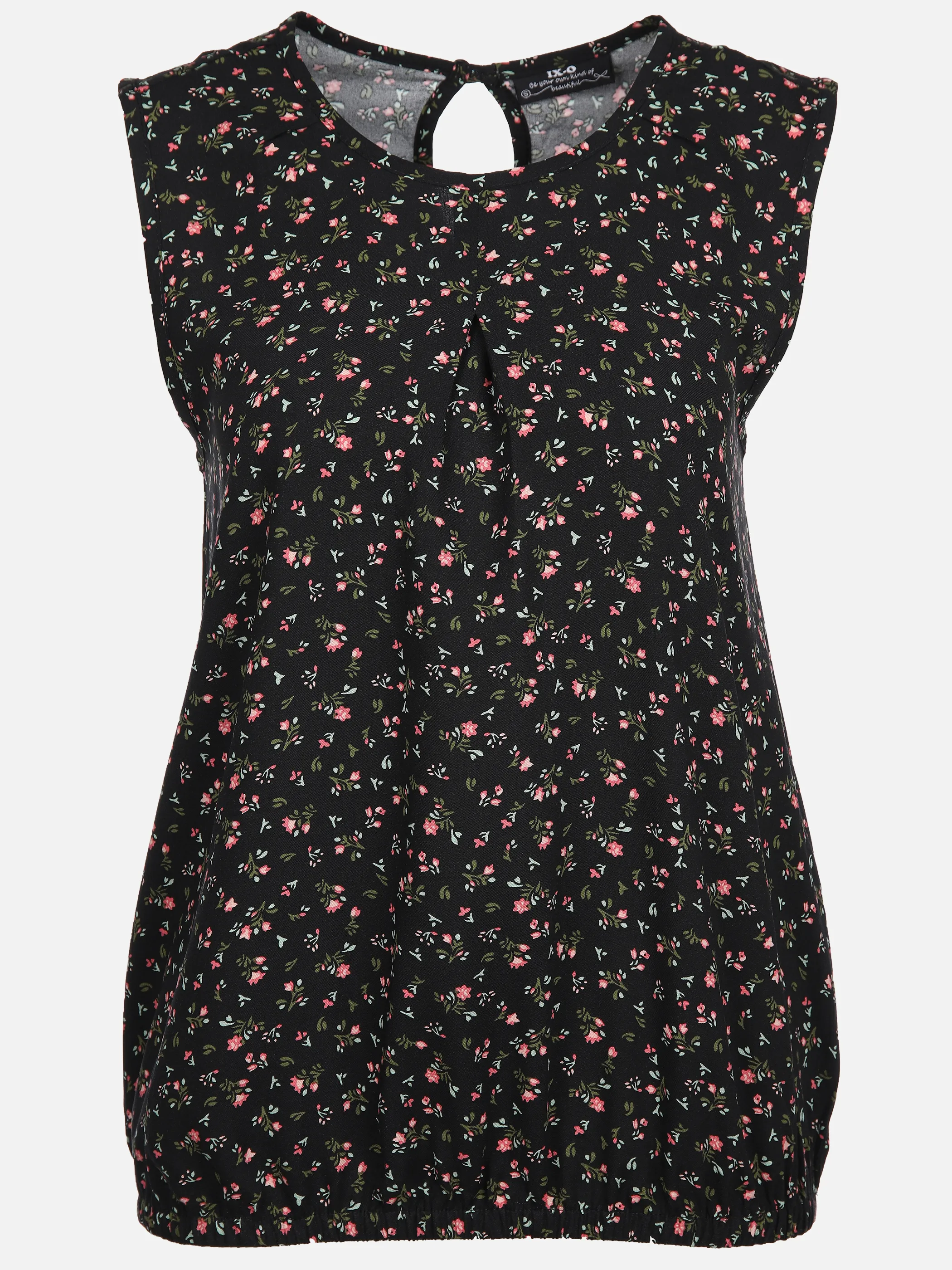 IX-O YF-Da- Bluse Schwarz 891795 AOP BLACK 1 IX-O YF-Da- Bluse Schwarz 891795 AOP BLACK 1