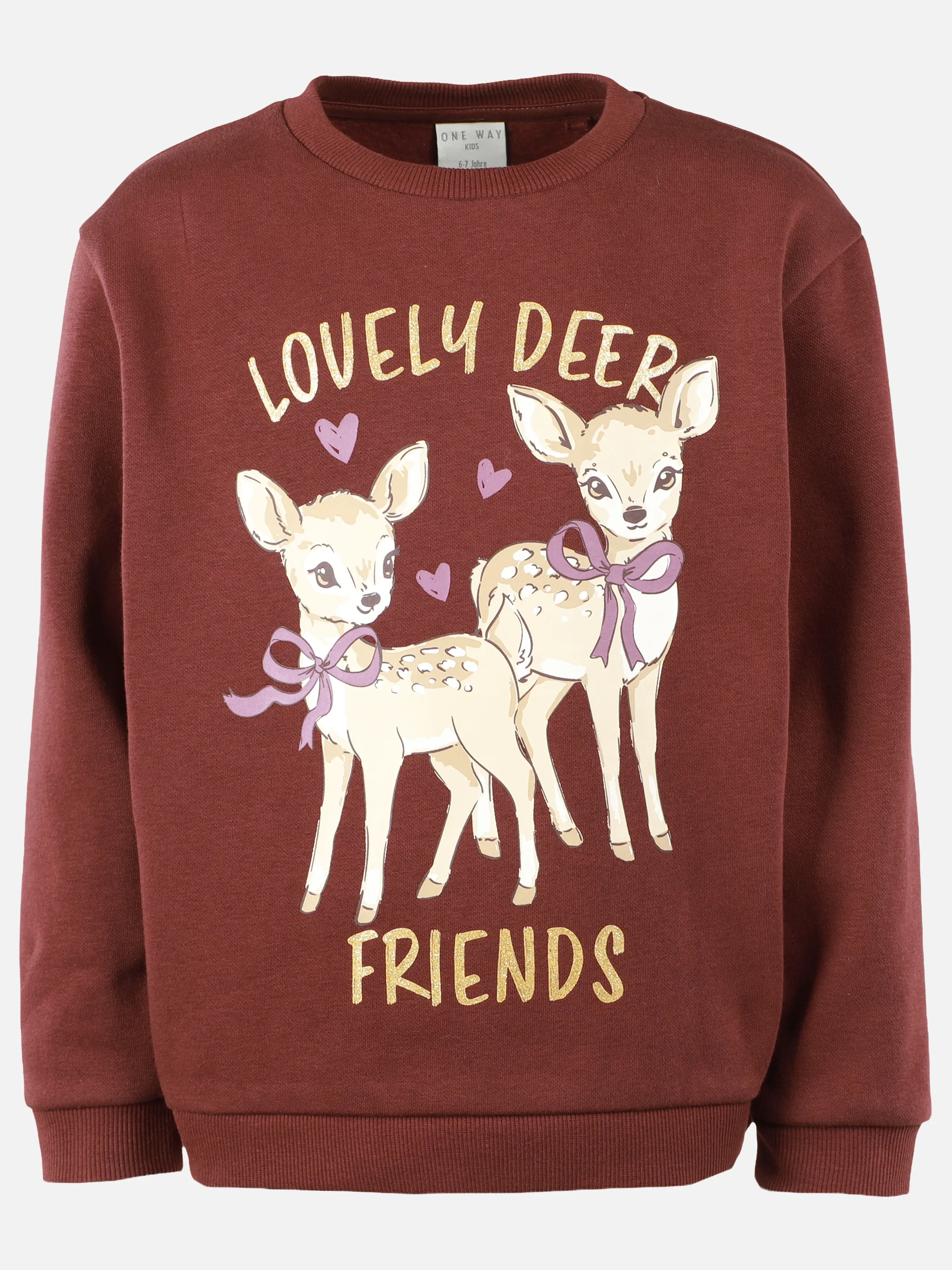 One Way KM 2pcs Set Sweatshirt mit Reh FP + Leggings Braun 929860 BROWN 4