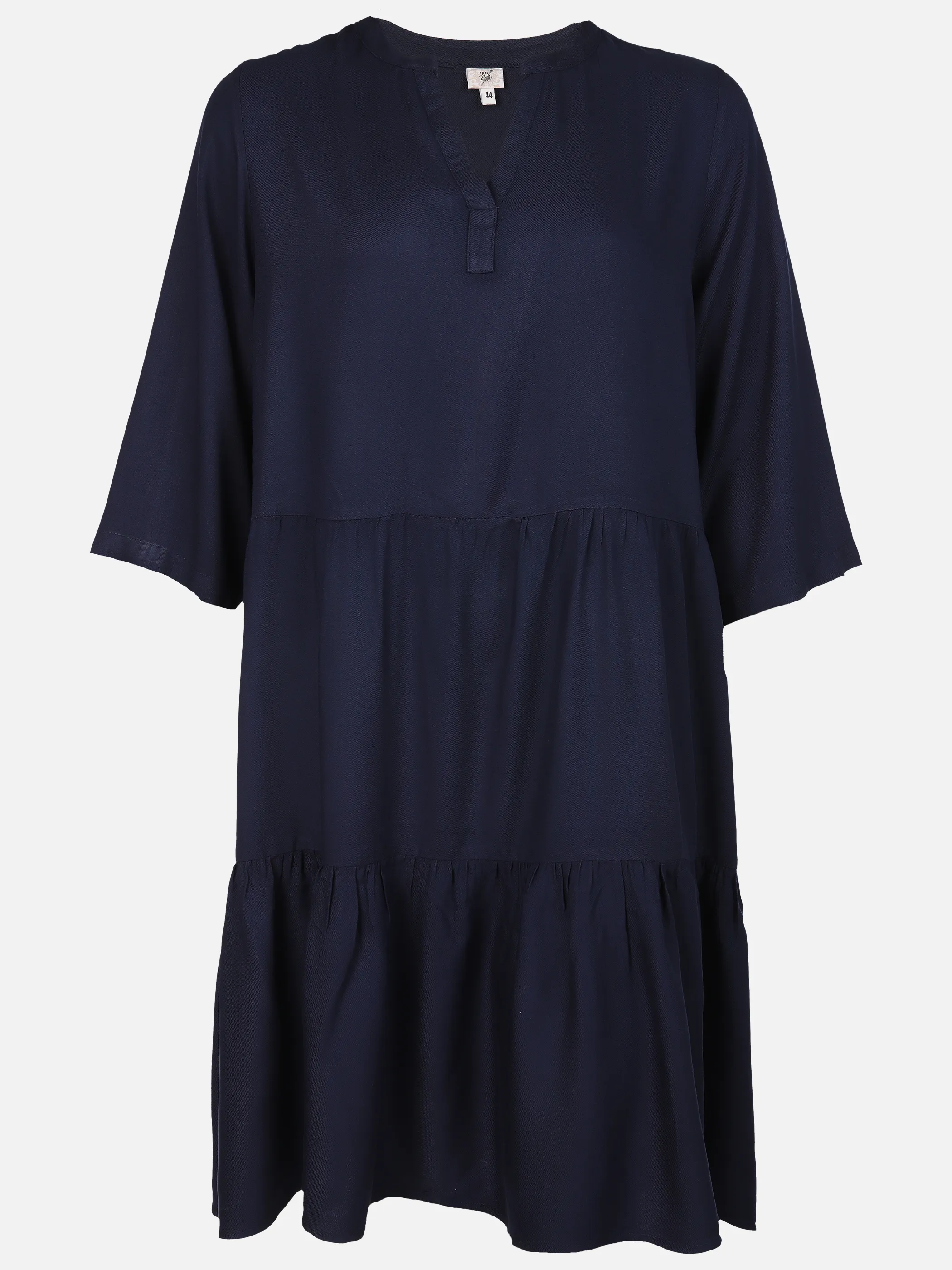 Sonja Blank Da-gr.Gr. Volantkleid Marine 905657 MARINE 1