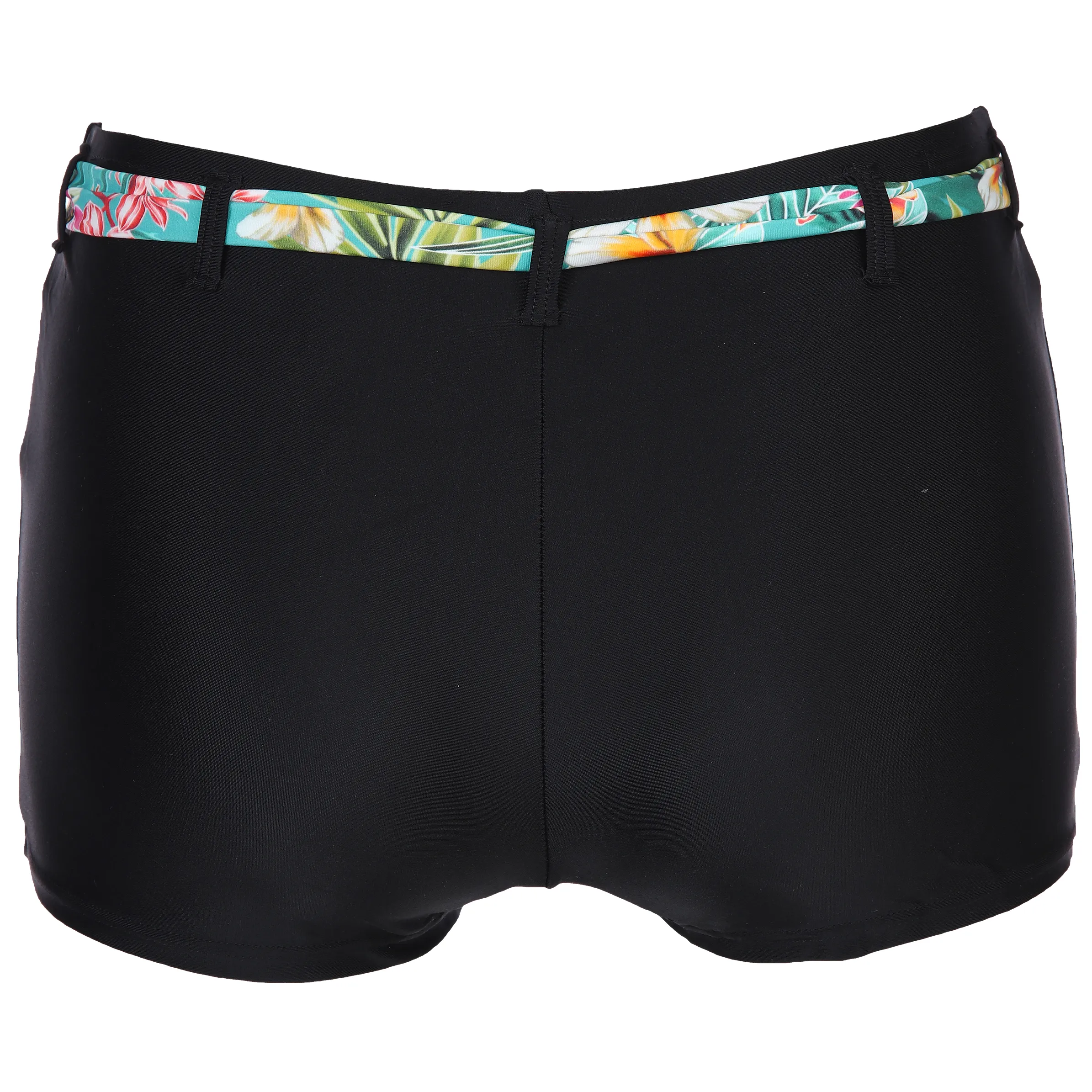 Grinario Sports Da-Bikini Shorts mit Bindeband Schwarz 877042 BLACK 2