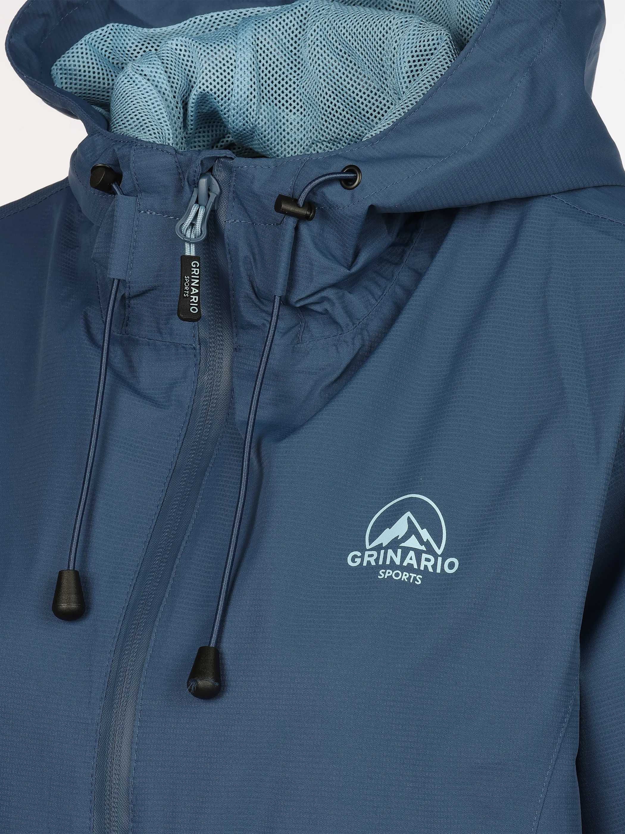 Grinario Sports Da-Regenjacke, packable, Wassersäule 10.000 mm Blau 928455 BLUE 4