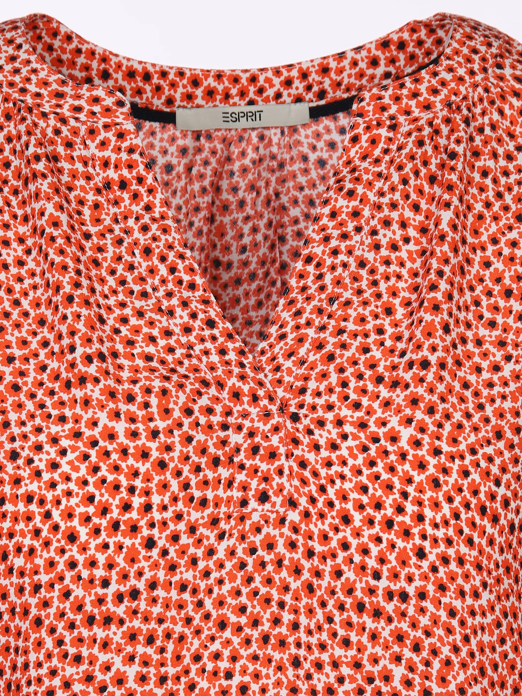 Esprit 023EE1F308 SG-023EE1F307  crepe blous aop Orange 875307 E638 3