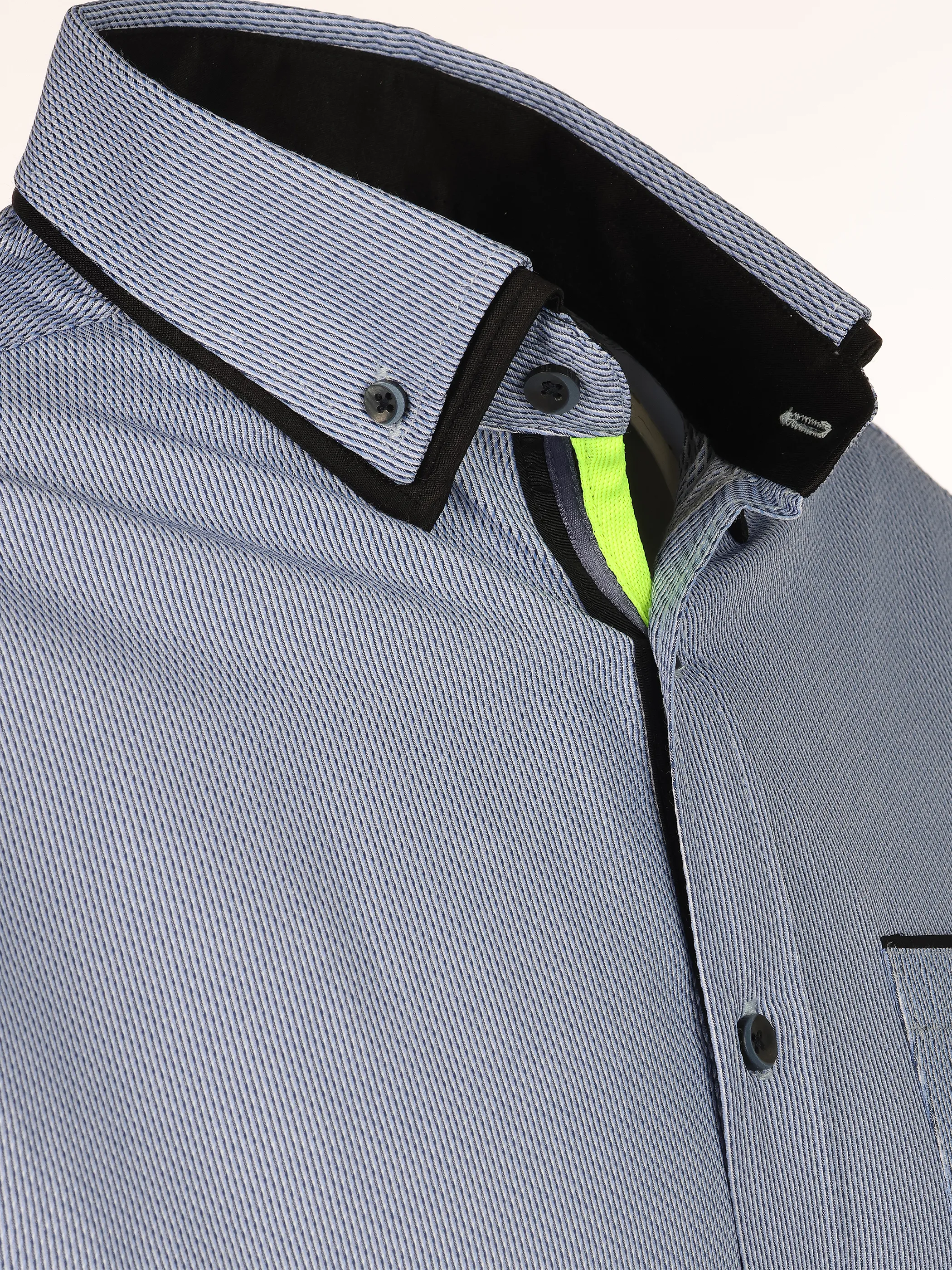 Jim Spencer He. Cityhemd 1/1 Arm celebrate Blau 928343 BLUE 3