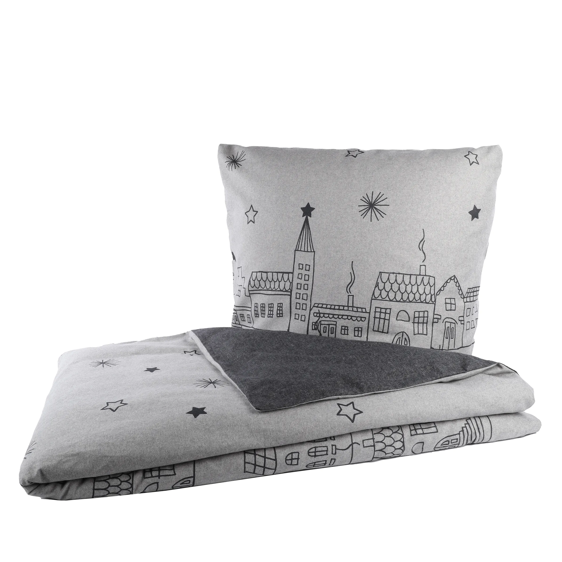 Tom Tailor Flanellbettwäsche Melange Town 135x200 Grau 881591 ANTHRA 1 Tom Tailor Flanellbettwäsche Melange Town 135x200 Grau 881591 ANTHRA 1