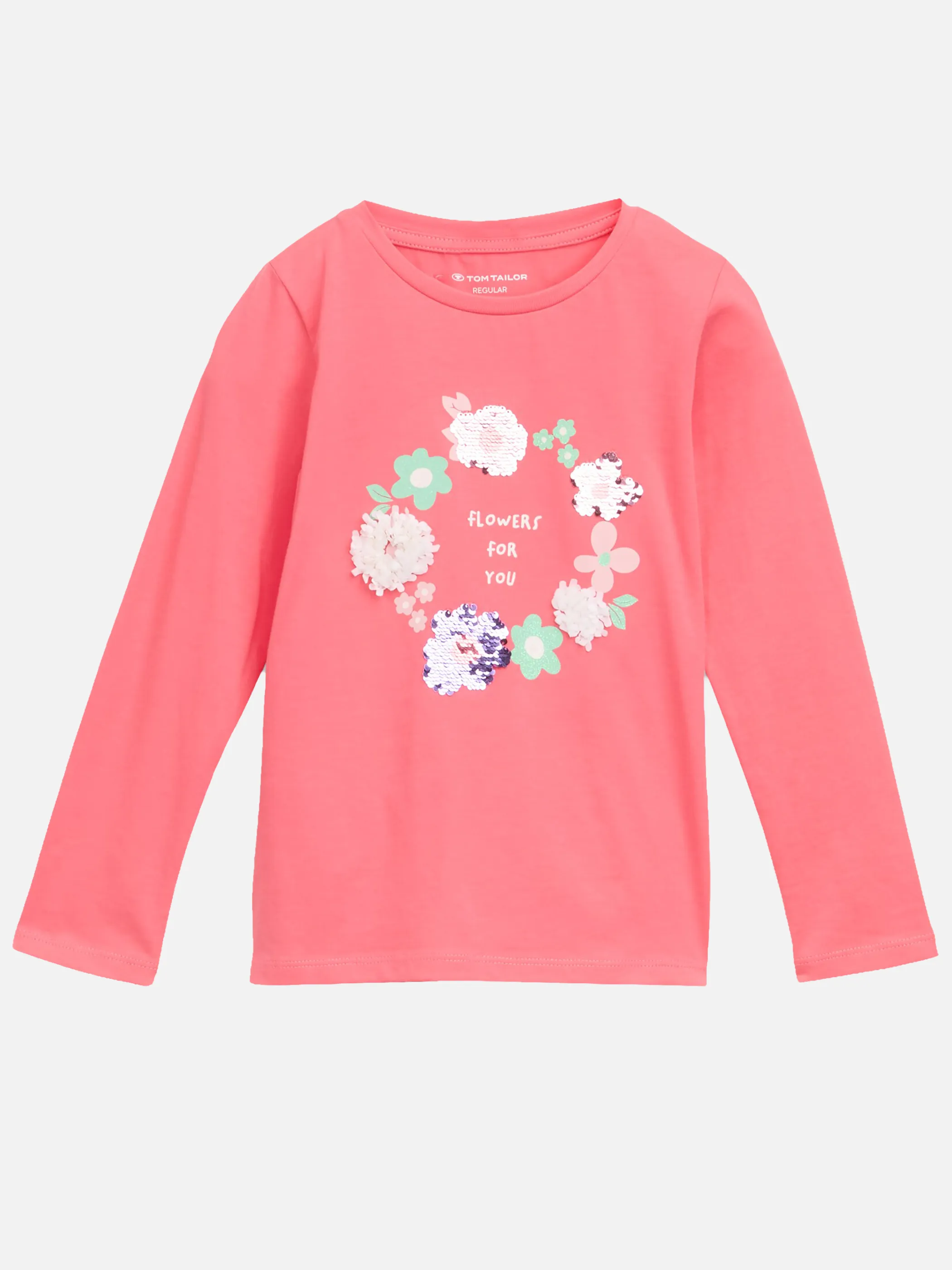 Tom Tailor 1051688 special artwork longsl Pink 934395 32123 1