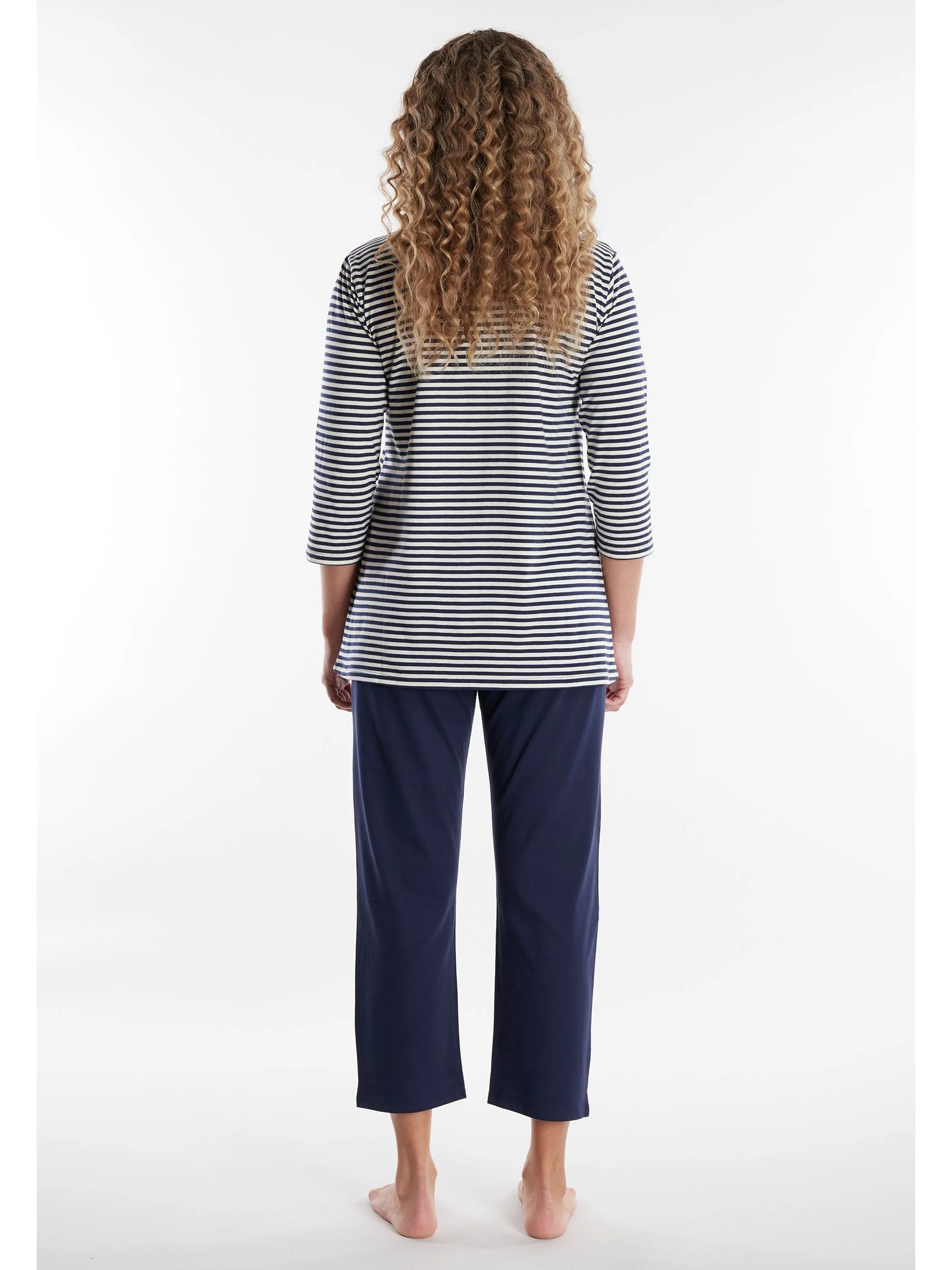 Götzburg 250265/4009 O-Pyjama,3/4A., 7/ Blau 909707 632 2 Götzburg 250265/4009 O-Pyjama,3/4A., 7/ Blau 909707 632 2