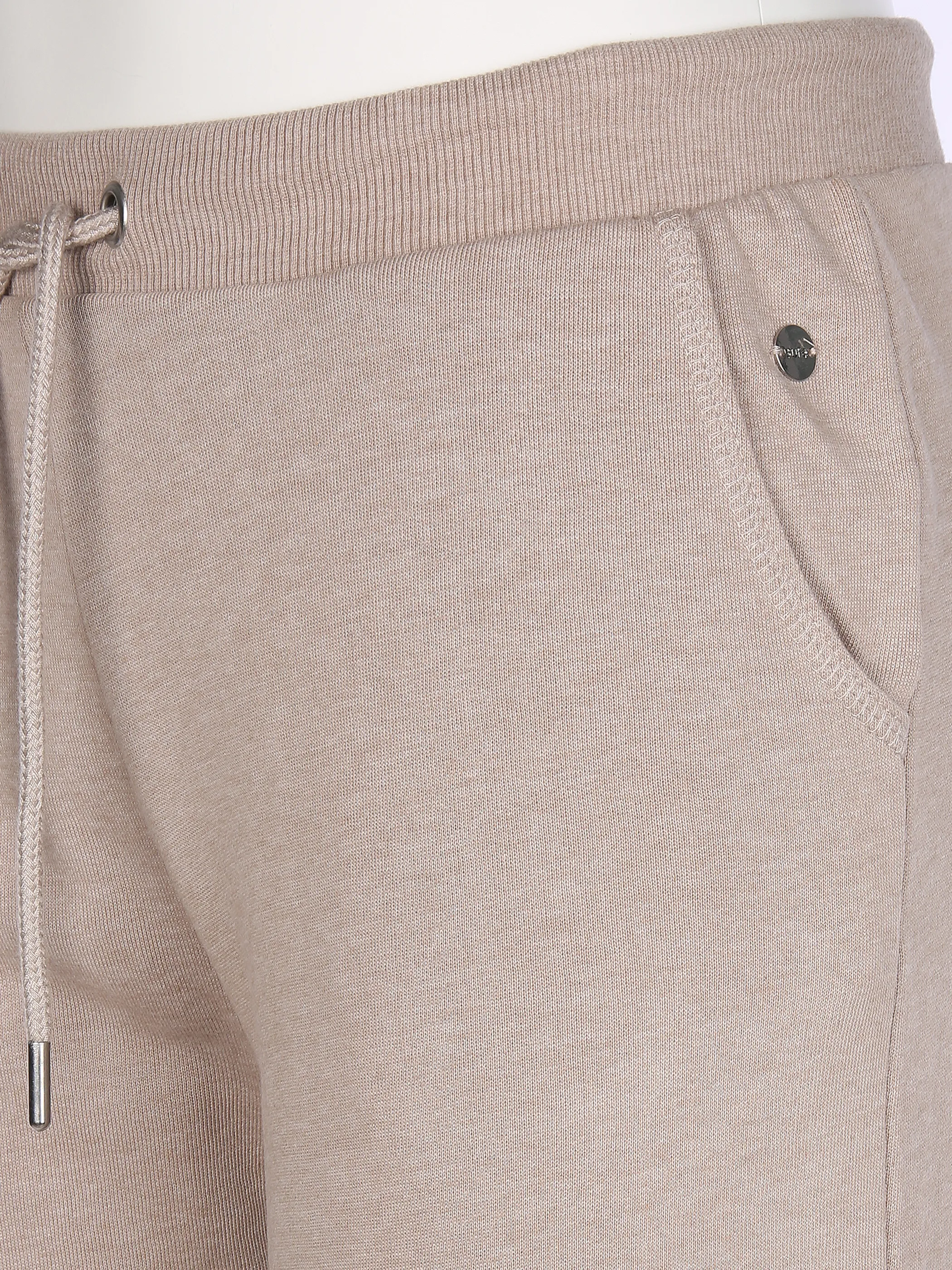 Sure Da.Joggpants mit weitem Bein Braun 858320 BEIGE MEL. 3