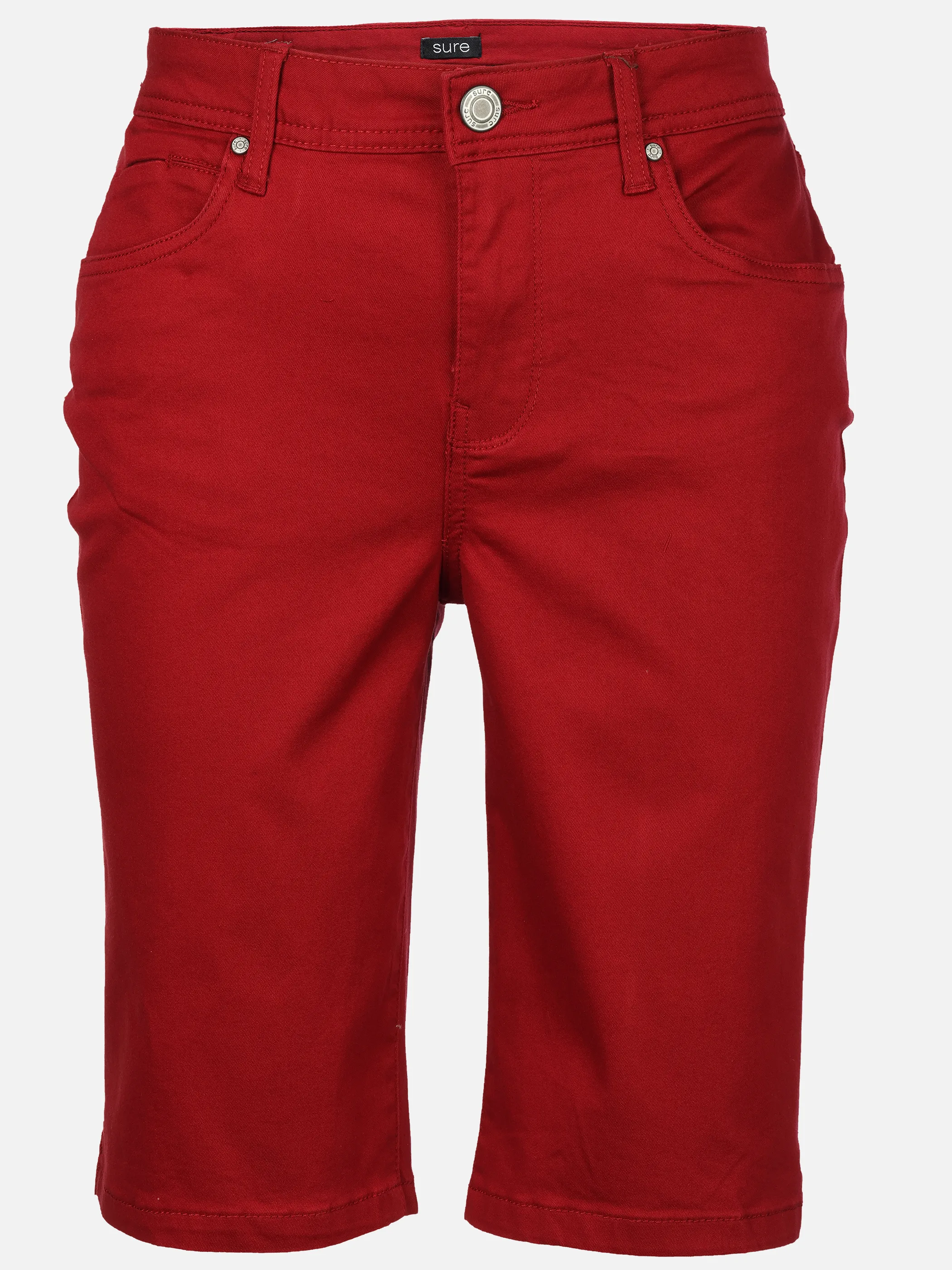 Sure Da-Bermuda slimfit Rot 926000 RHUBARB 1