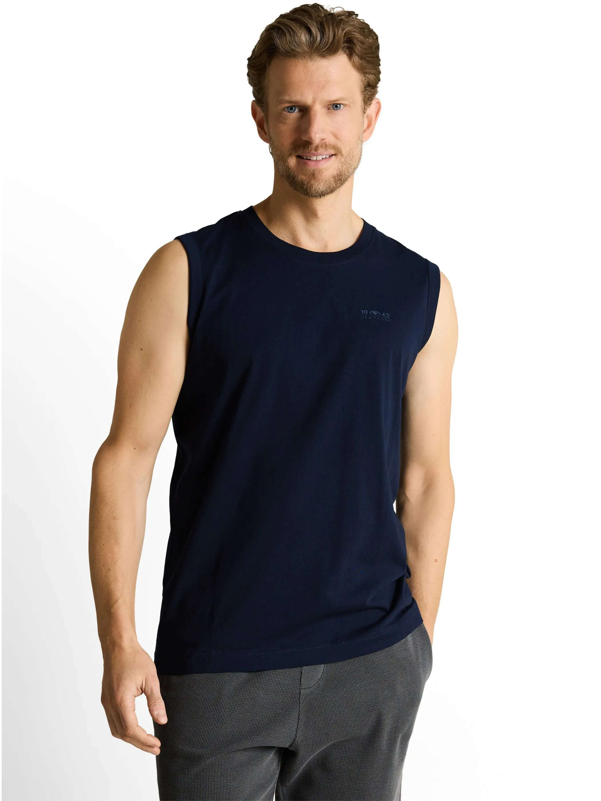 Tom Tailor 1050223 printed tanktop Blau 922119 10668 1