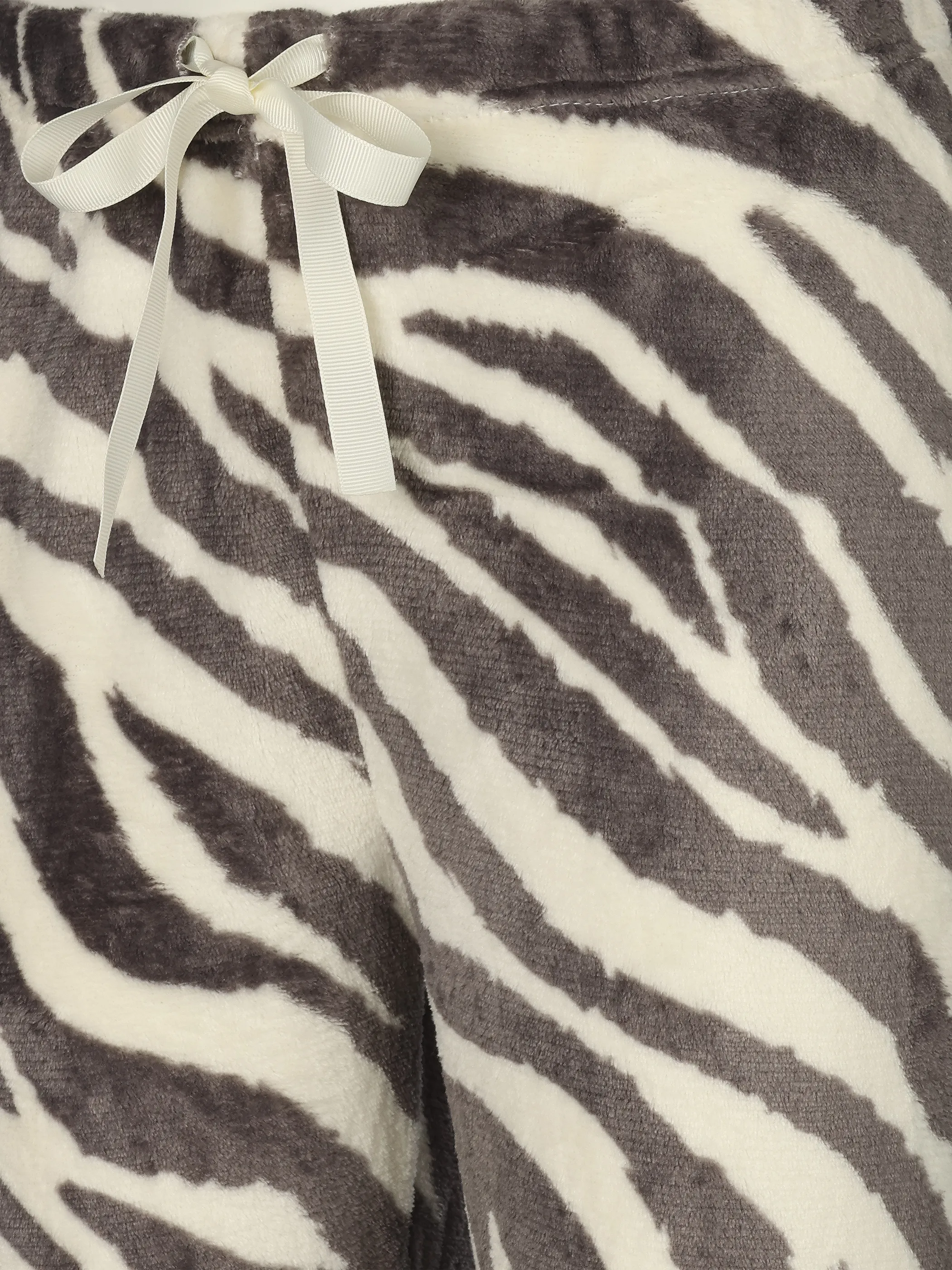 Sure Da. Kuschelfleecehose mit Bündchen Grau 932871 ZEBRA 4