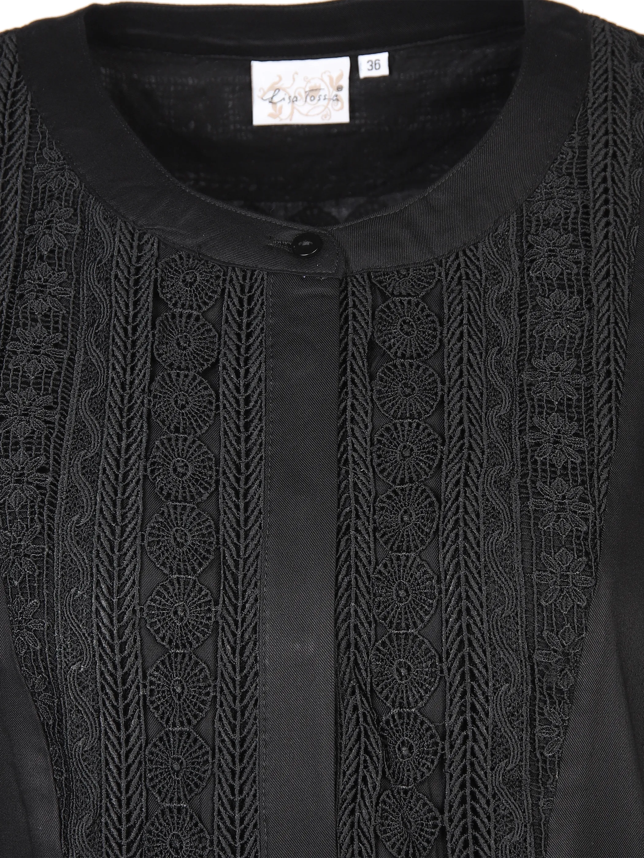 Lisa Tossa Da-Kleid m. Spitze Schwarz 890382 SCHWARZ 3