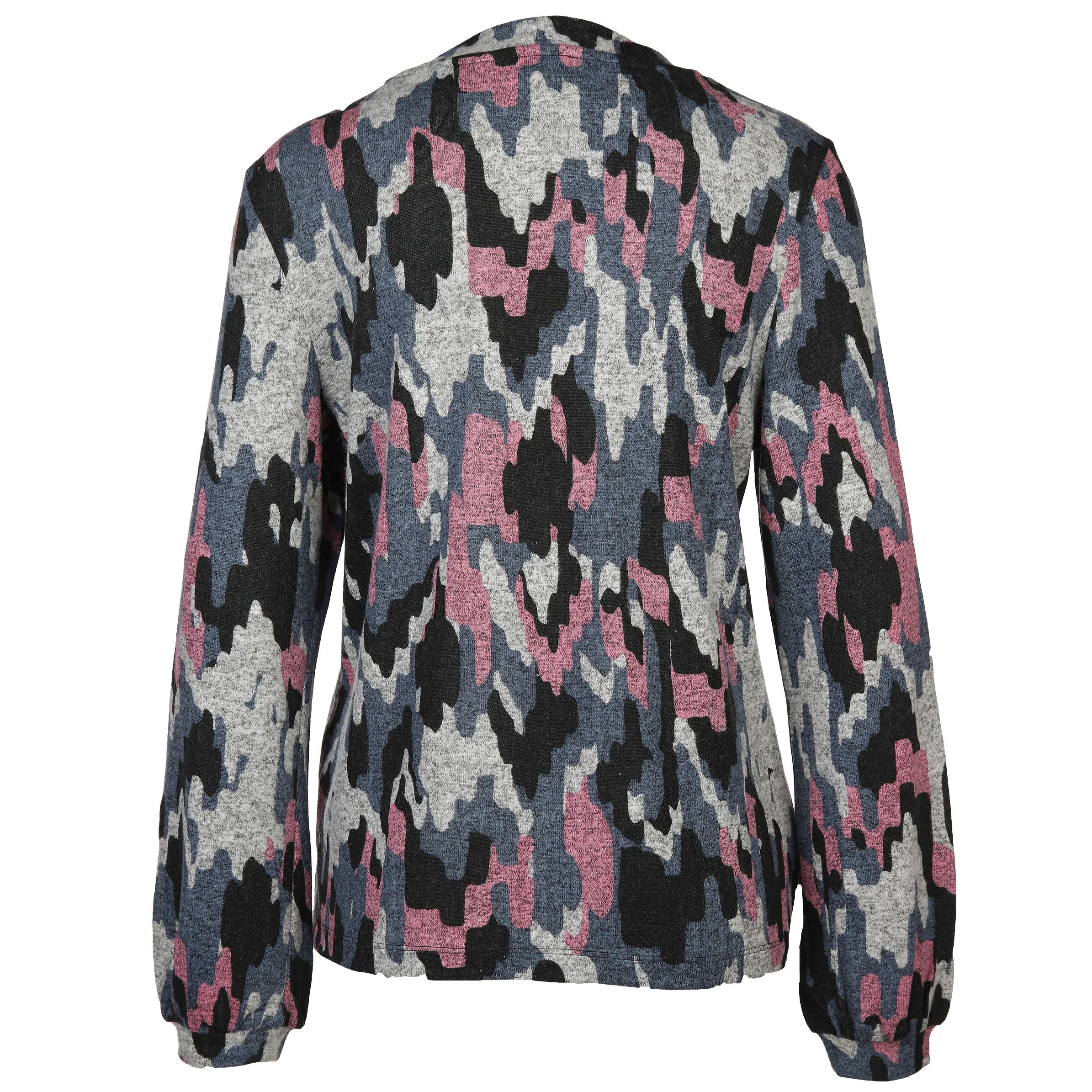 Tom Tailor 1039097 T-shirt cosy alloverprint Pink 887437 34418 2