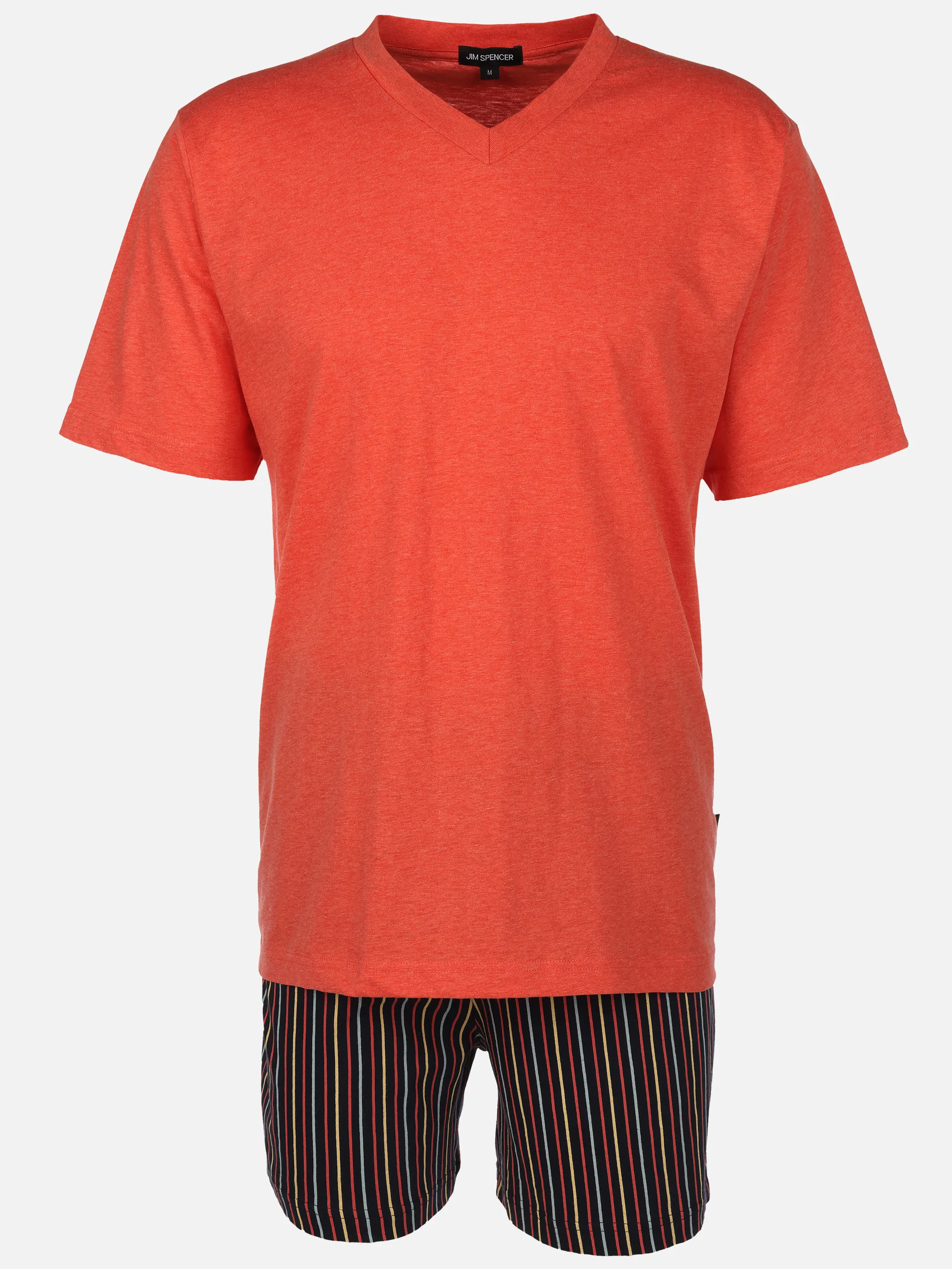 Jim Spencer He. Schlafshorty V-Hals Rosa 923115 ROSE 1