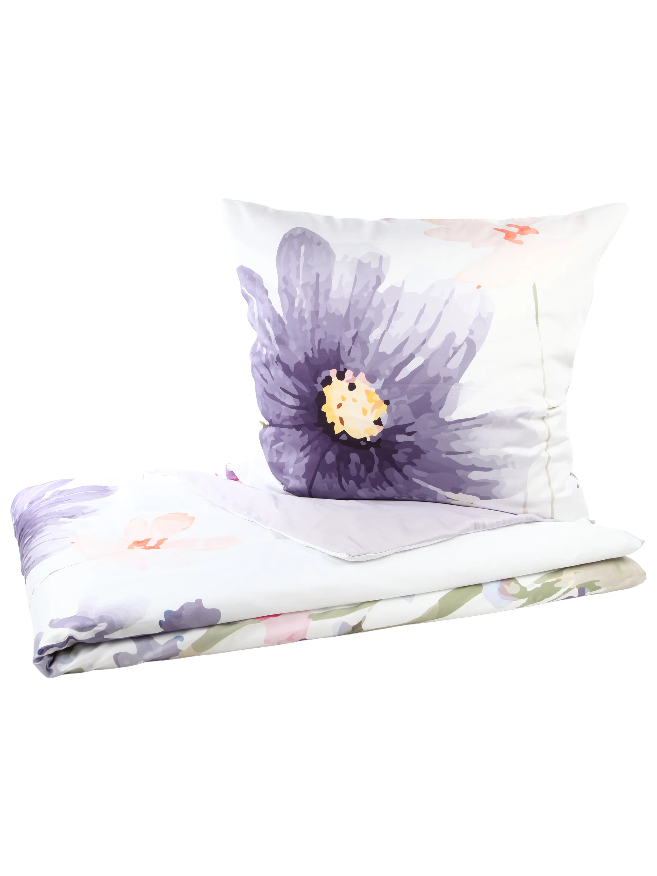 Dream House Satin Bettwäsche Blumendruck Bunt 929623 BUNT 1