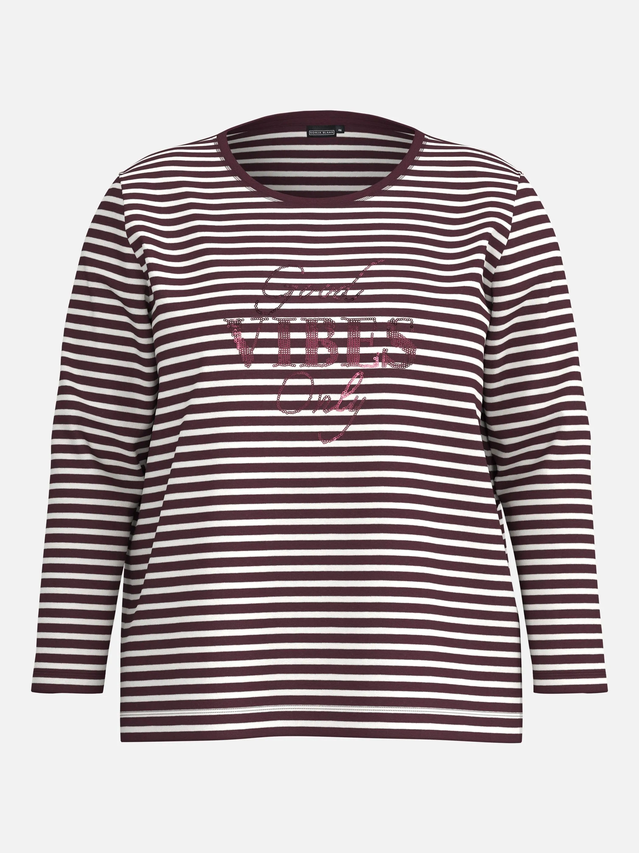 Sonja Blank Da-gr.Gr. Streifenshirt Rot 930000 AUBERSTRIP 1
