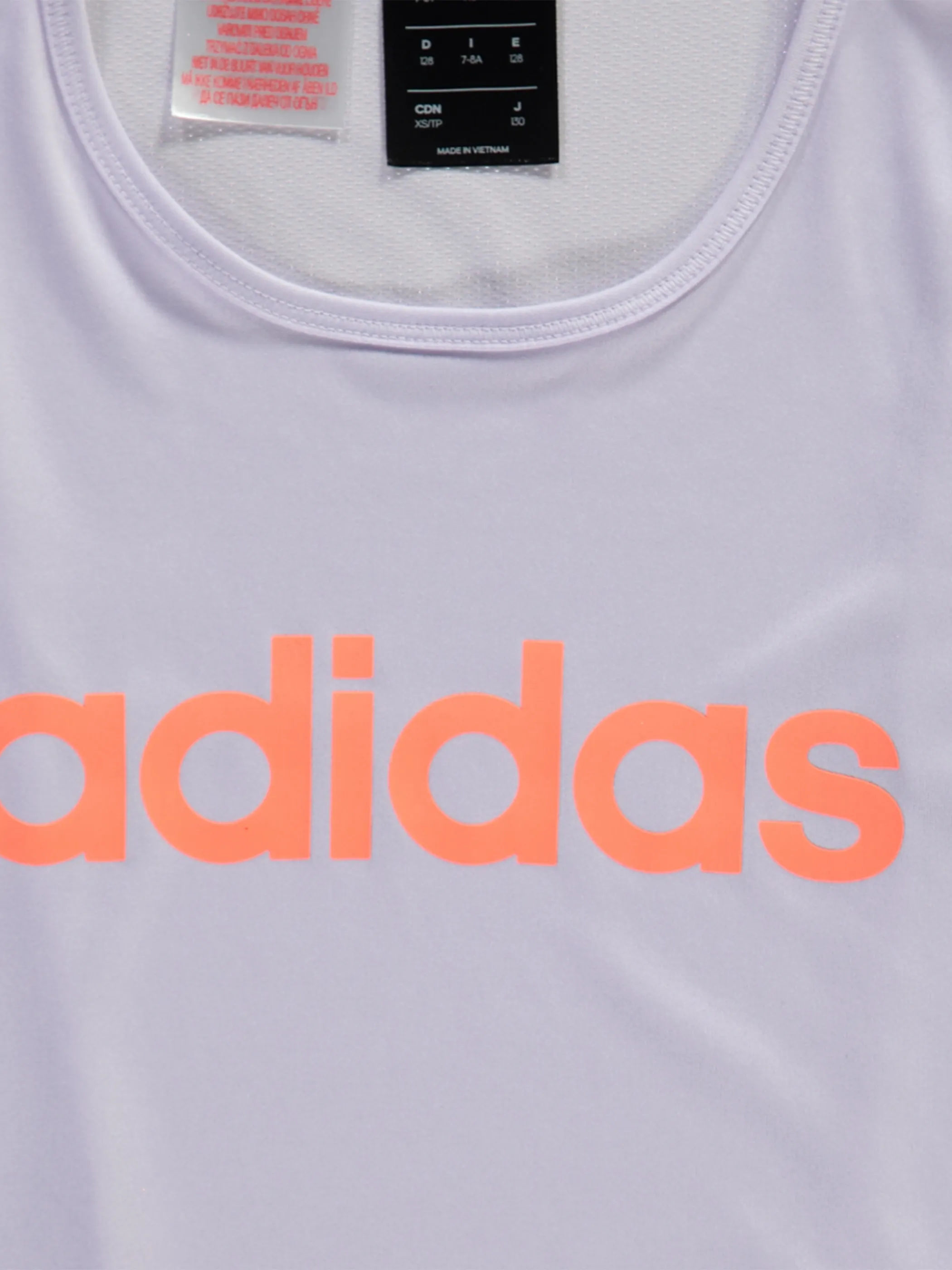 Adidas FM6635 Md- T-Shirt m. Schriftz Lila 834023 ADAQ 3 Adidas FM6635 Md- T-Shirt m. Schriftz Lila 834023 ADAQ 3